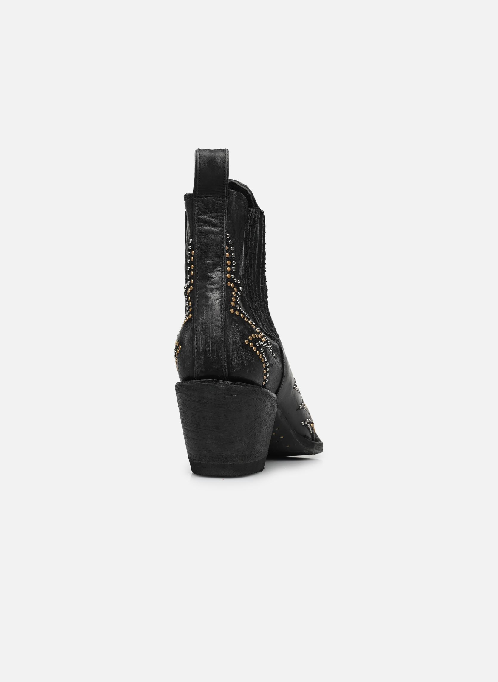 Cowboy-Stiefeletten Luxor damen schwarz Mexicana Cowboy-Stiefeletten Luxor damen schwarz BLACK DESTROYED