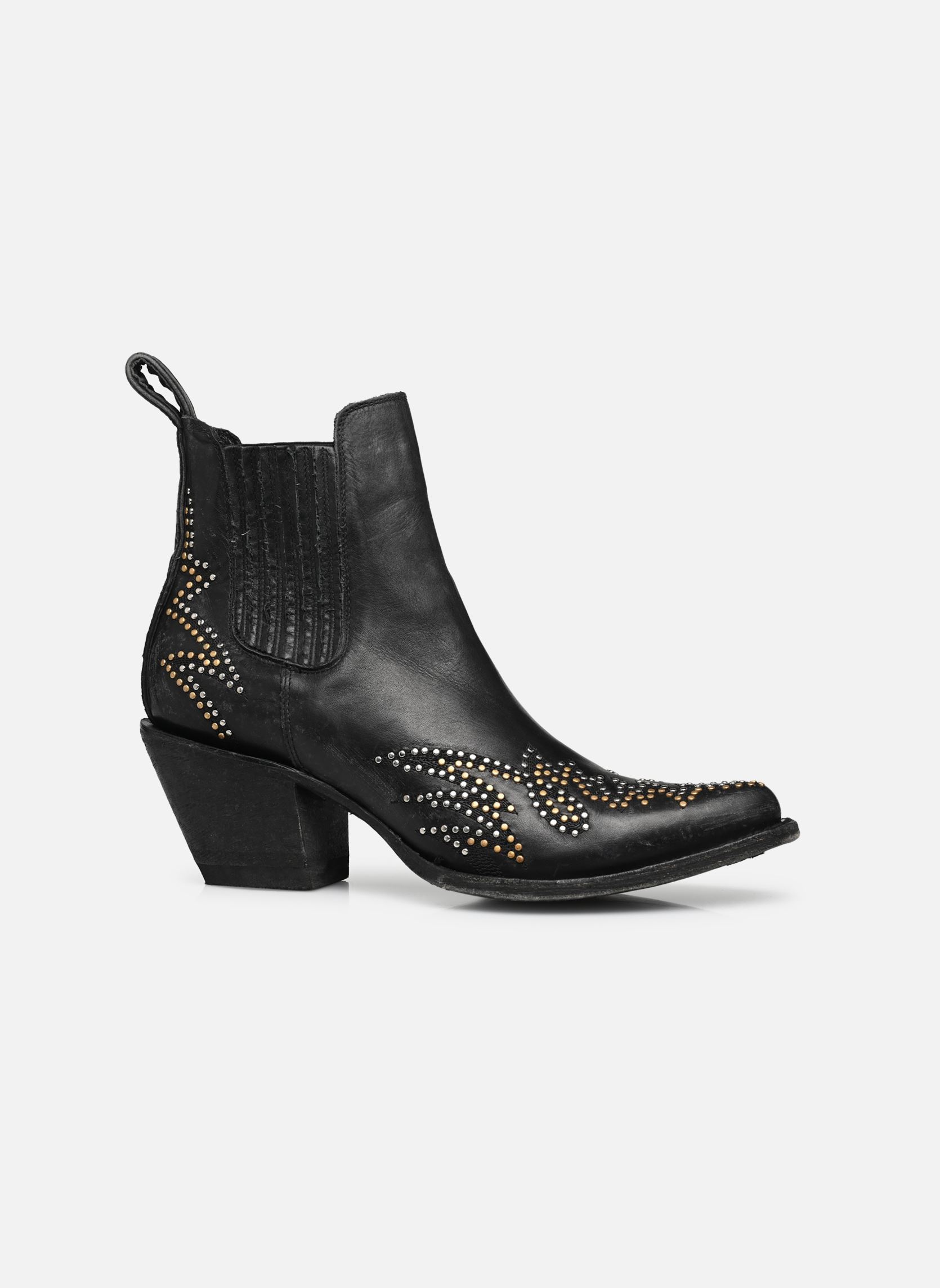 Cowboy-Stiefeletten Luxor damen schwarz Mexicana Cowboy-Stiefeletten Luxor damen schwarz BLACK DESTROYED