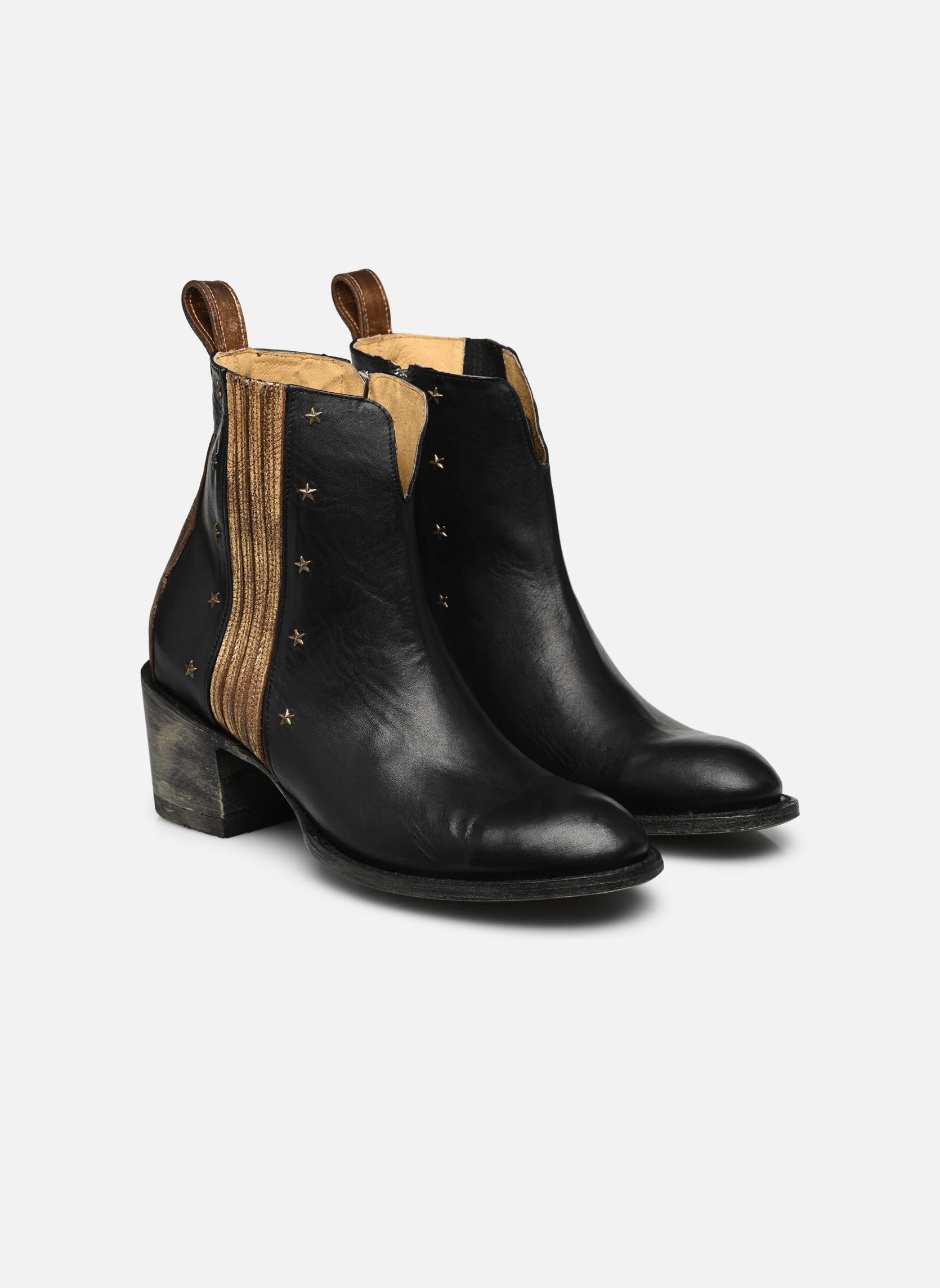 Cowboy-Stiefeletten Veracruz damen schwarz Mexicana Cowboy-Stiefeletten Veracruz damen schwarz BLACK GOLD