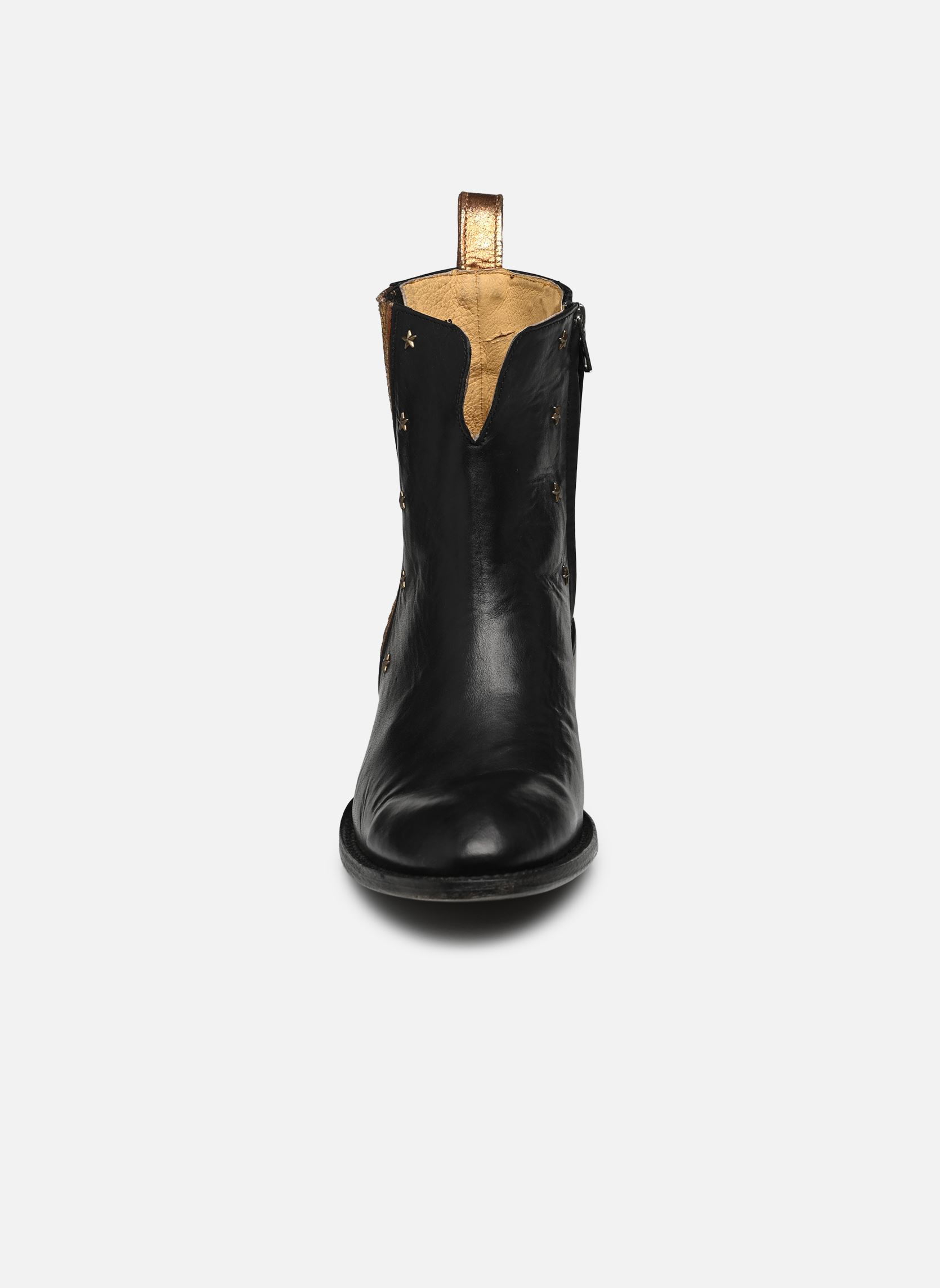 Cowboy-Stiefeletten Veracruz damen schwarz Mexicana Cowboy-Stiefeletten Veracruz damen schwarz BLACK GOLD