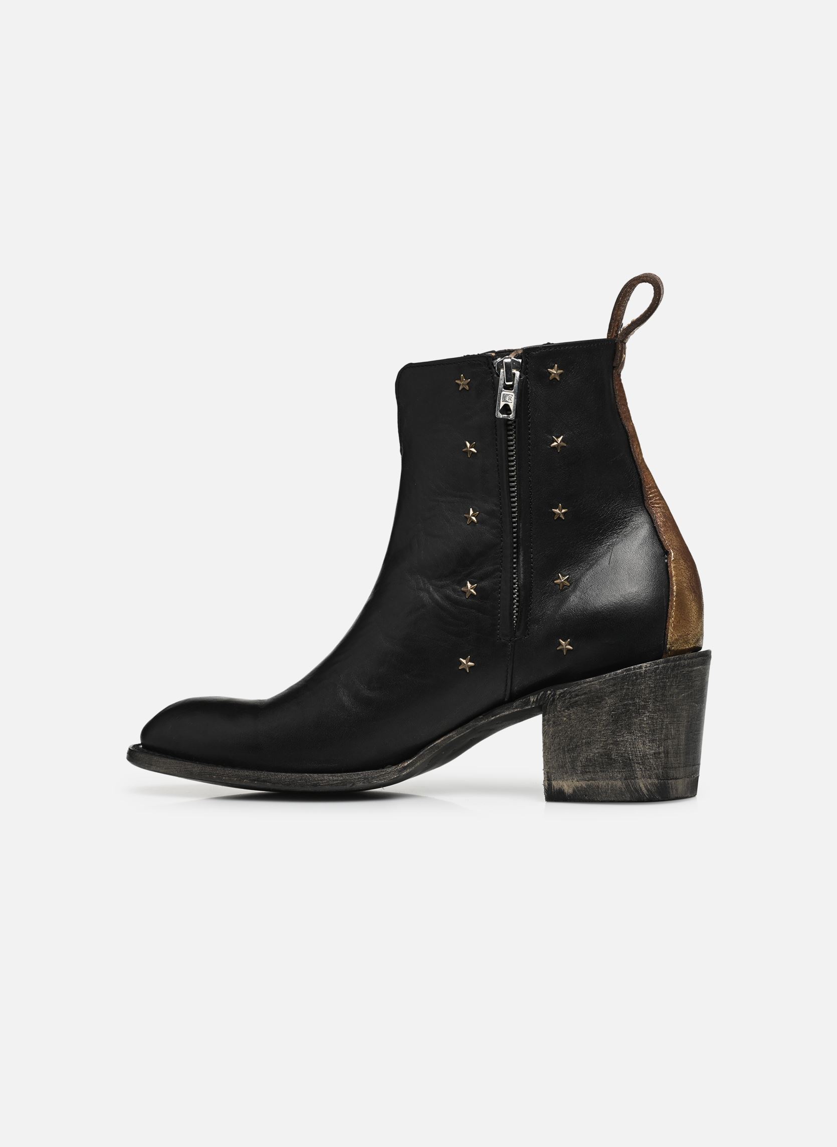 Cowboy-Stiefeletten Veracruz damen schwarz Mexicana Cowboy-Stiefeletten Veracruz damen schwarz BLACK GOLD