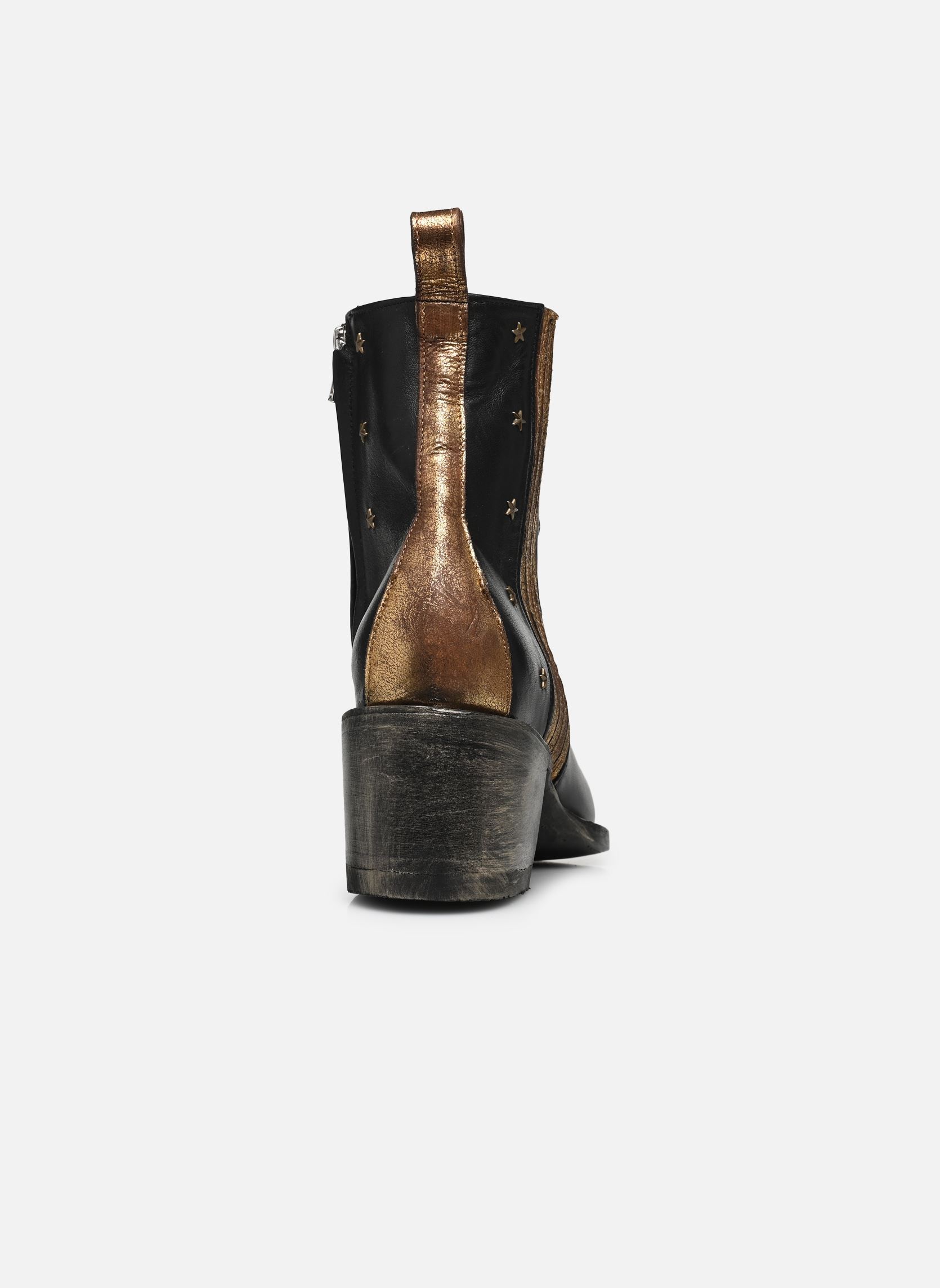 Cowboy-Stiefeletten Veracruz damen schwarz Mexicana Cowboy-Stiefeletten Veracruz damen schwarz BLACK GOLD