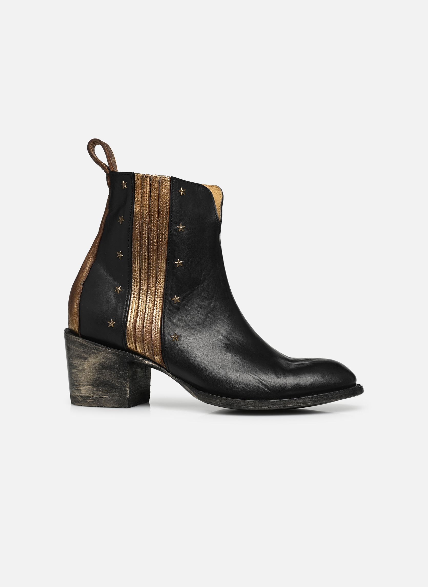 Cowboy-Stiefeletten Veracruz damen schwarz Mexicana Cowboy-Stiefeletten Veracruz damen schwarz BLACK GOLD