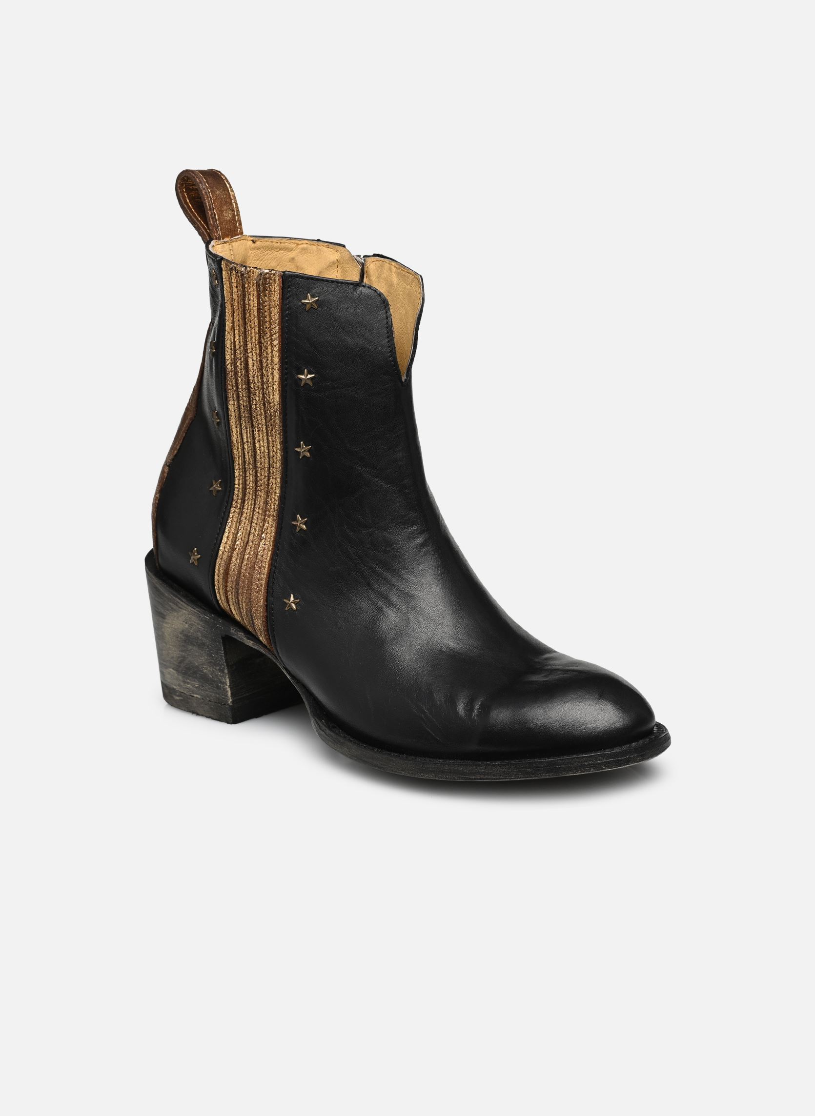 Cowboy-Stiefeletten Veracruz damen schwarz Mexicana Cowboy-Stiefeletten Veracruz damen schwarz BLACK GOLD
