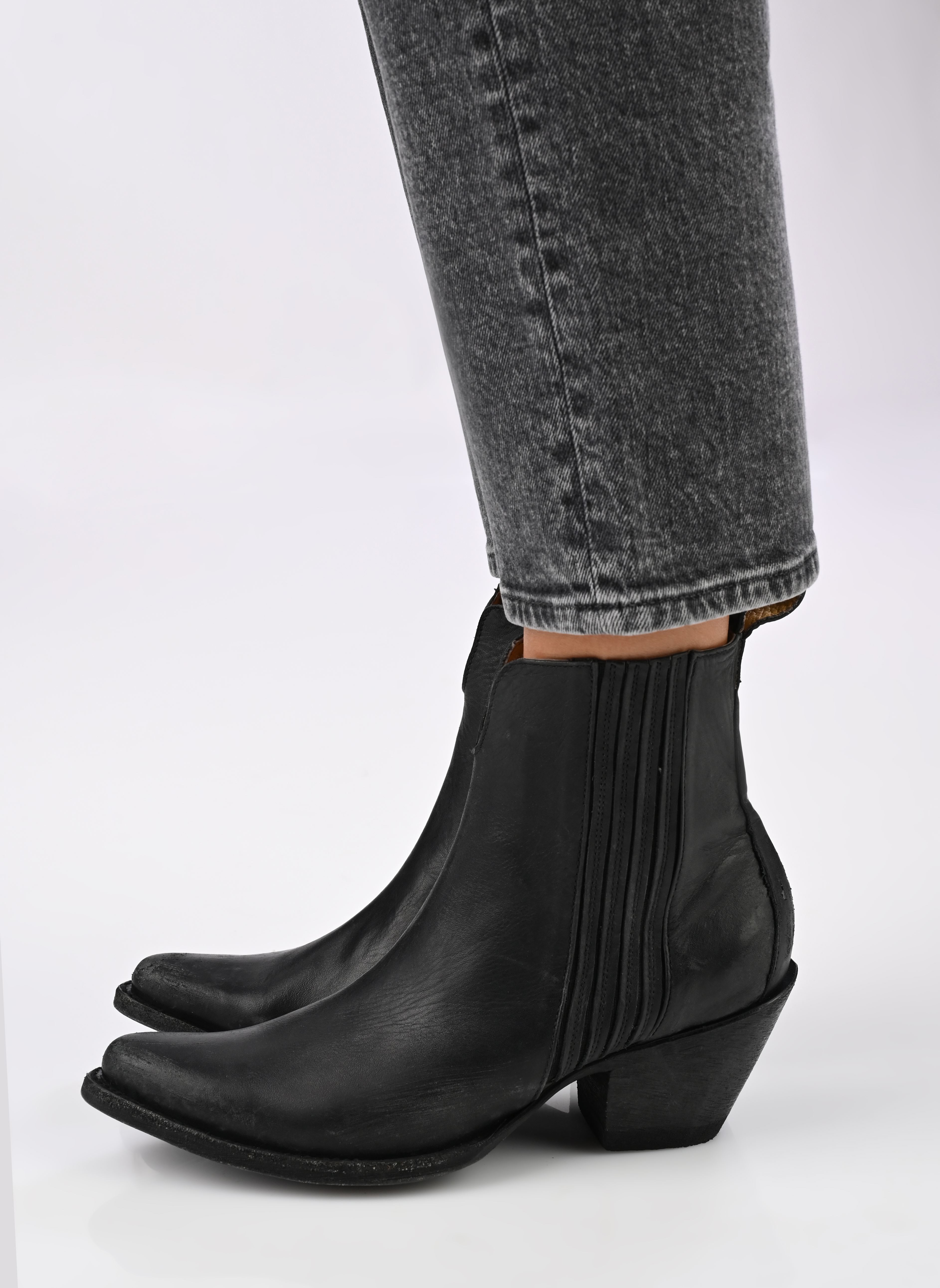 Cowboy-Stiefeletten Monalisa damen schwarz Mexicana Cowboy-Stiefeletten Monalisa damen schwarz Black