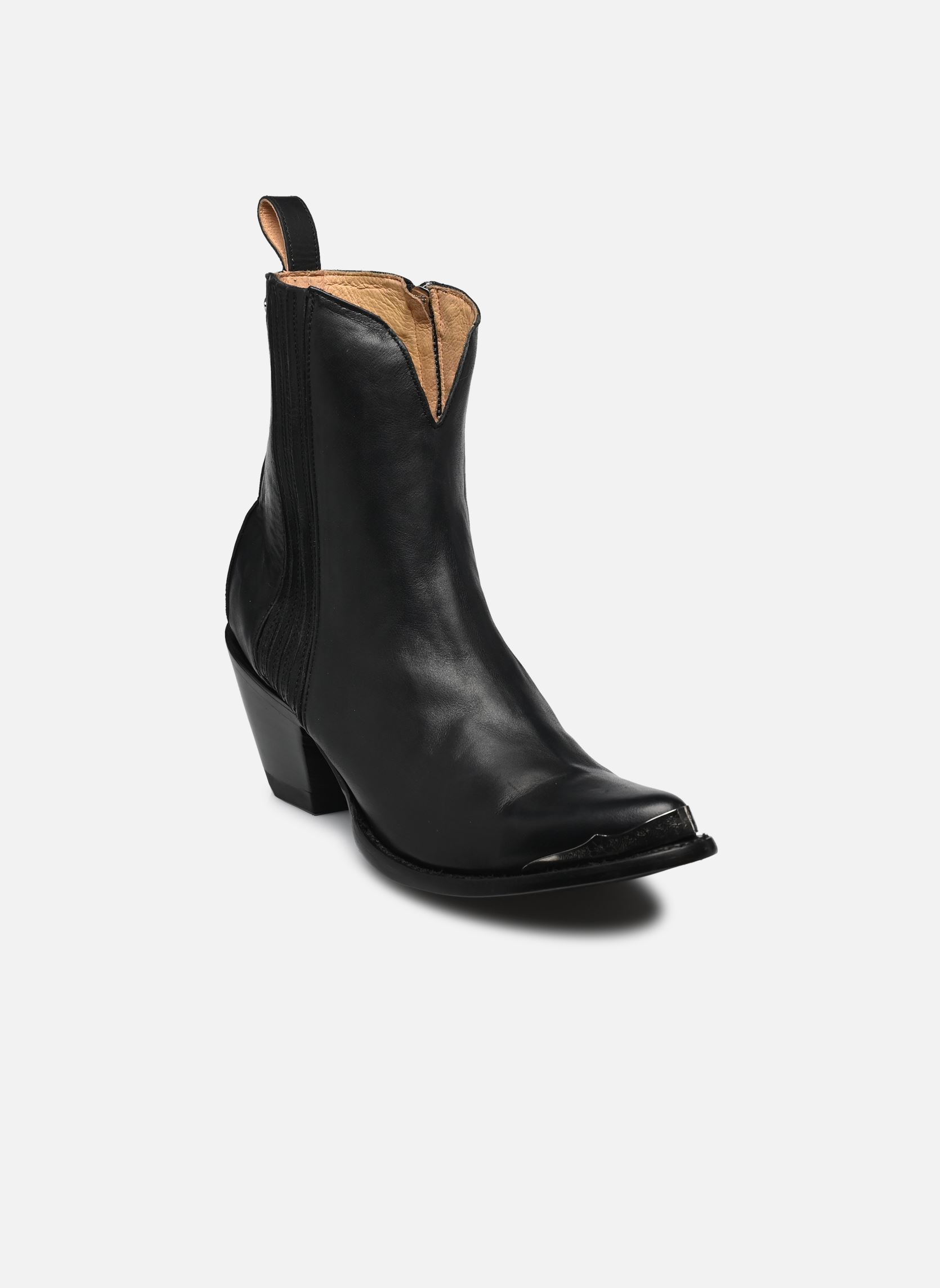 Cowboy-Stiefeletten Monalisa damen schwarz Mexicana Cowboy-Stiefeletten Monalisa damen schwarz GOLD USED