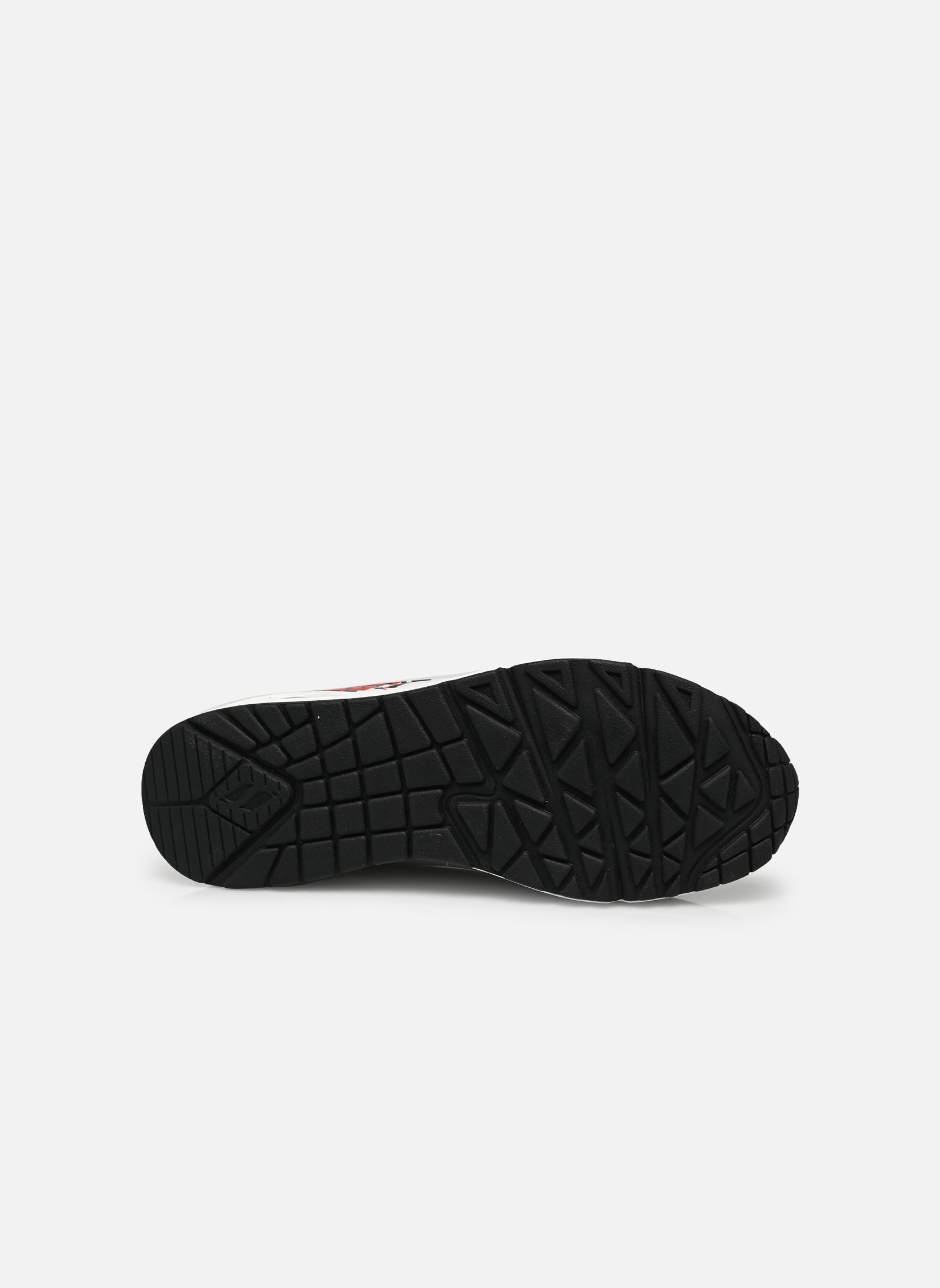 Baskets UNO - ROLLING STONES SINGLE femme blanc Skechers Baskets UNO - ROLLING STONES SINGLE femme blanc WBK