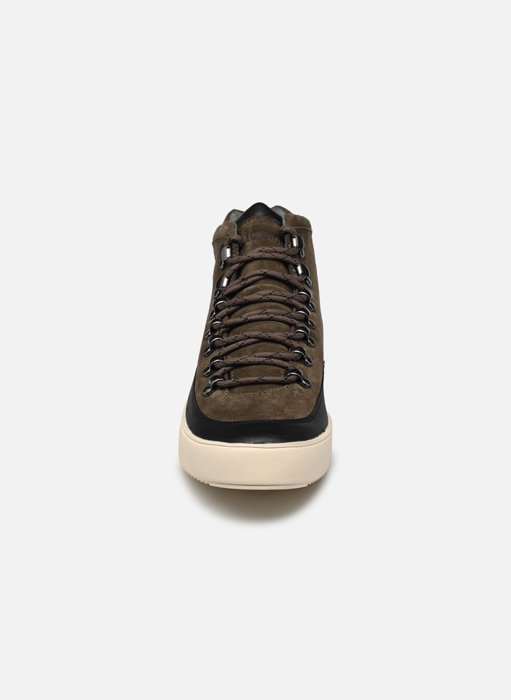 Knöchelhohe Sneaker AG122 herren grün Blackstone Knöchelhohe Sneaker AG122 herren grün Crocodile