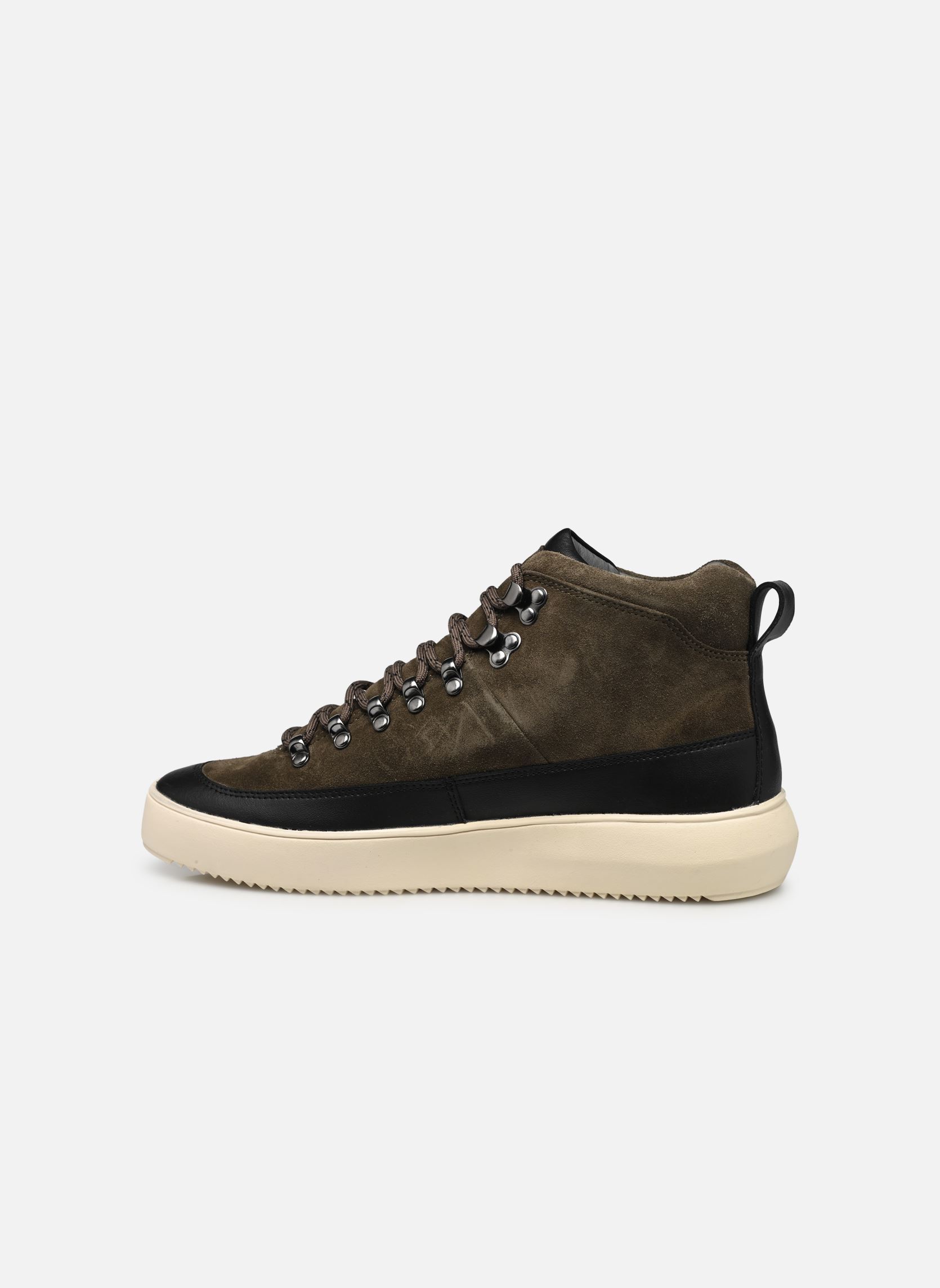 Knöchelhohe Sneaker AG122 herren grün Blackstone Knöchelhohe Sneaker AG122 herren grün Crocodile