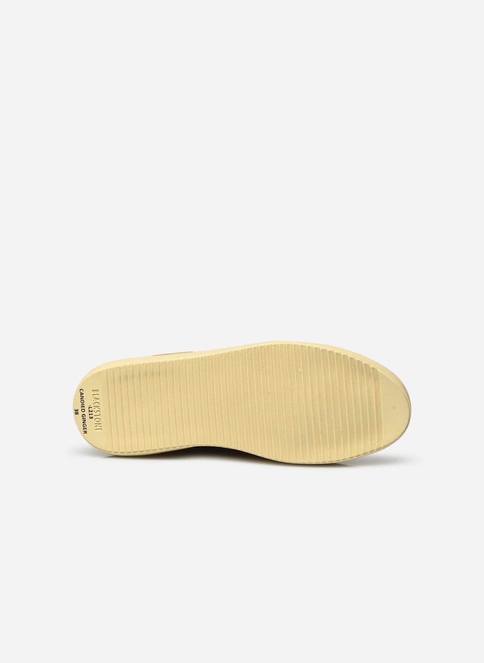 Hoge sneakers AL213 dames bruin Blackstone Hoge sneakers AL213 dames bruin CANDIED GINGER