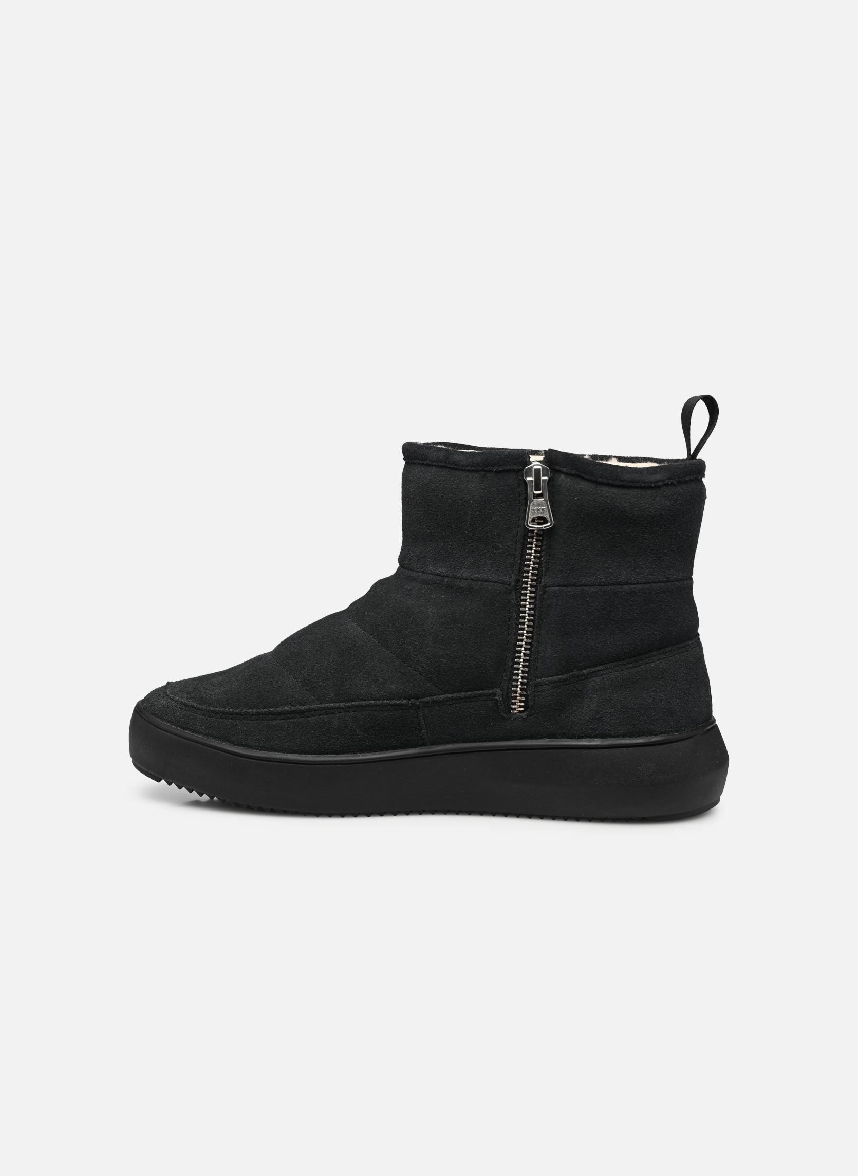 Gefütterte Stiefeletten AL214 damen schwarz Blackstone Gefütterte Stiefeletten AL214 damen schwarz Black