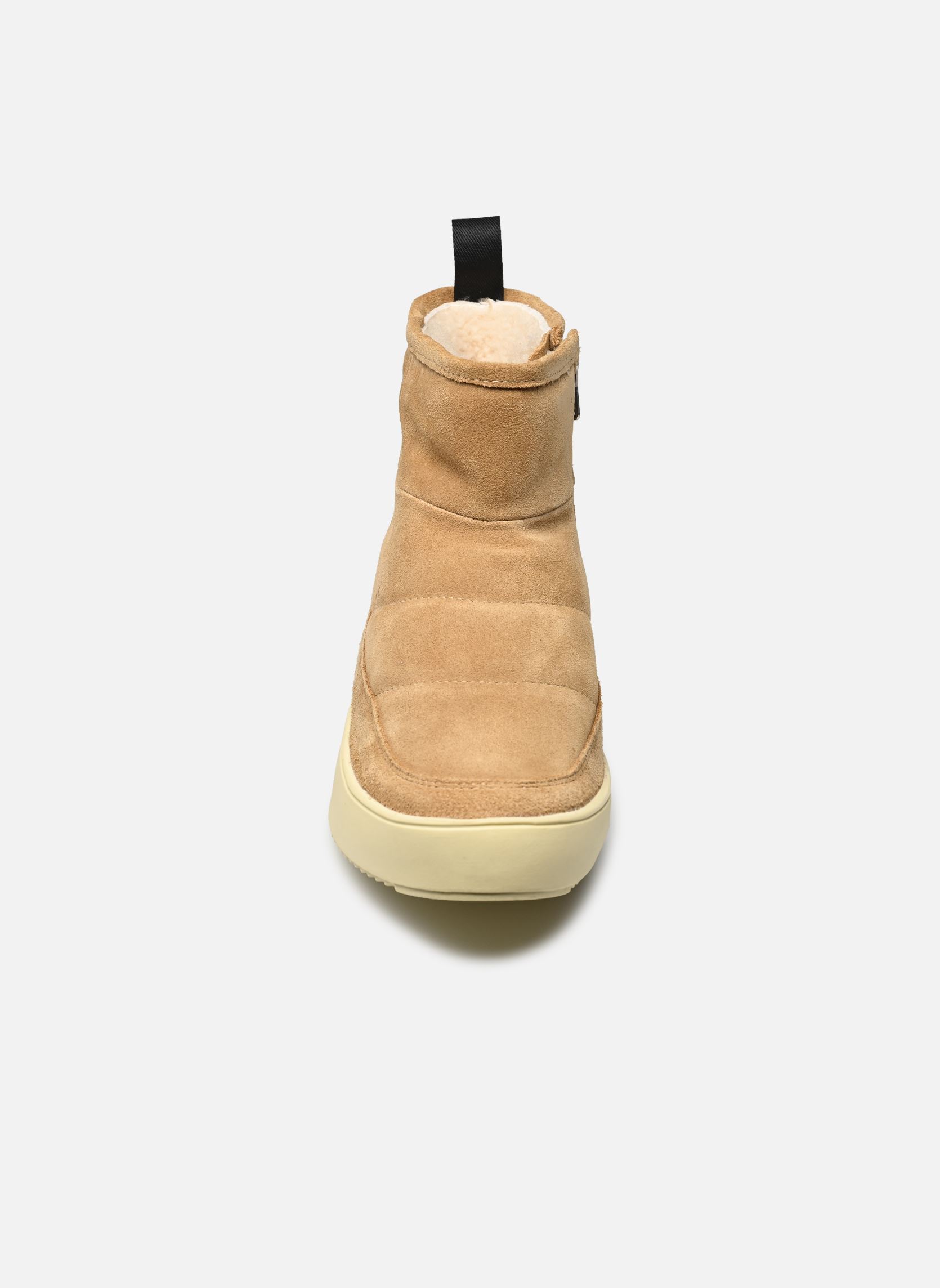 Gefütterte Stiefeletten AL214 damen braun Blackstone Gefütterte Stiefeletten AL214 damen braun candied ginger