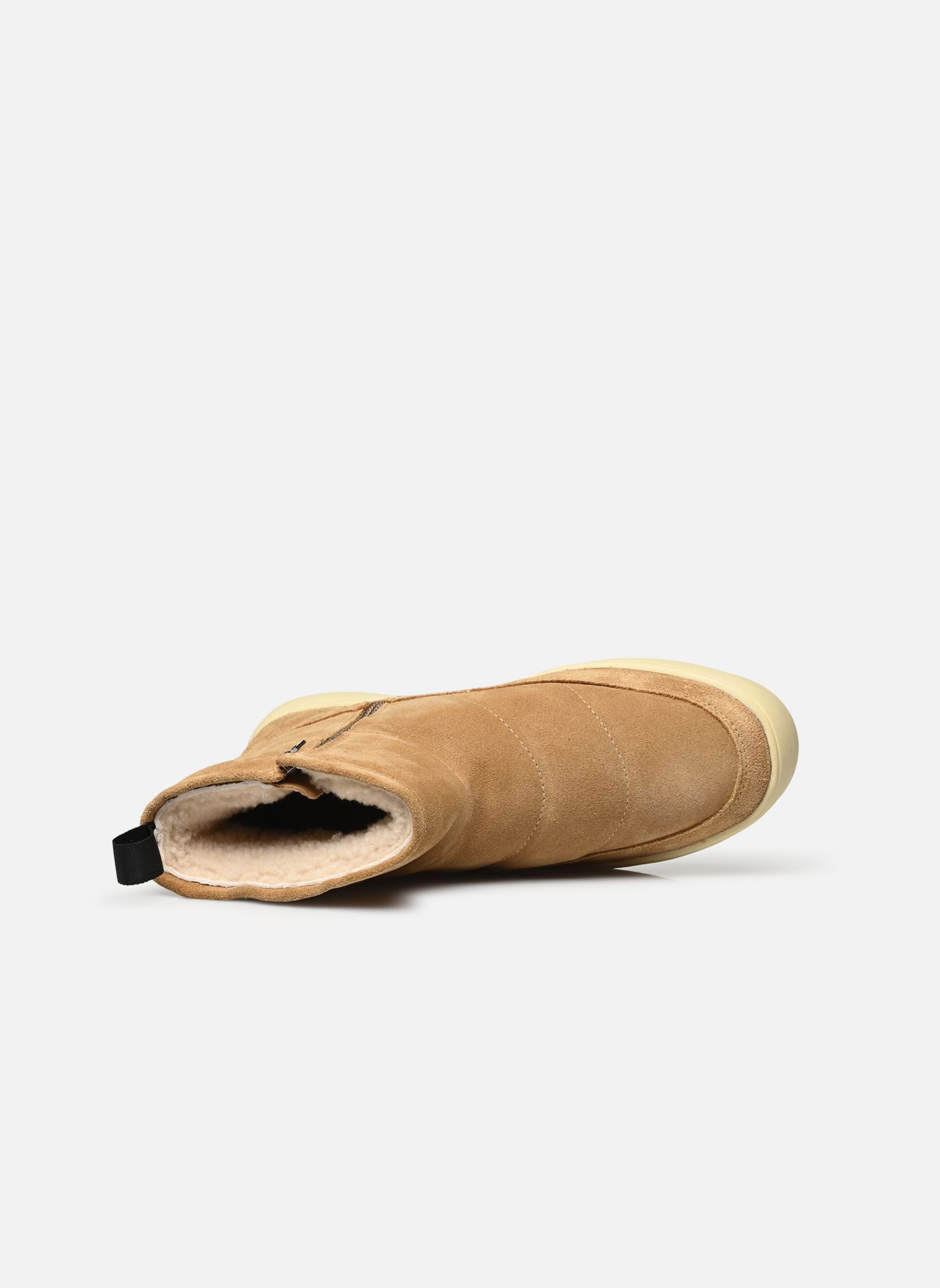 Gefütterte Stiefeletten AL214 damen braun Blackstone Gefütterte Stiefeletten AL214 damen braun candied ginger