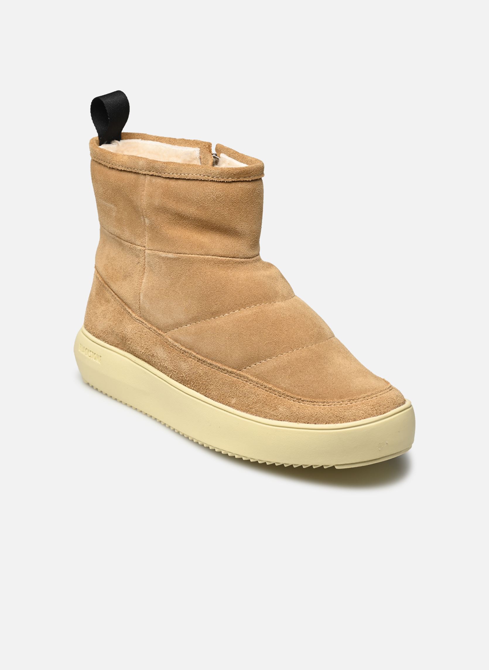 Gefütterte Stiefeletten AL214 damen braun Blackstone Gefütterte Stiefeletten AL214 damen braun candied ginger