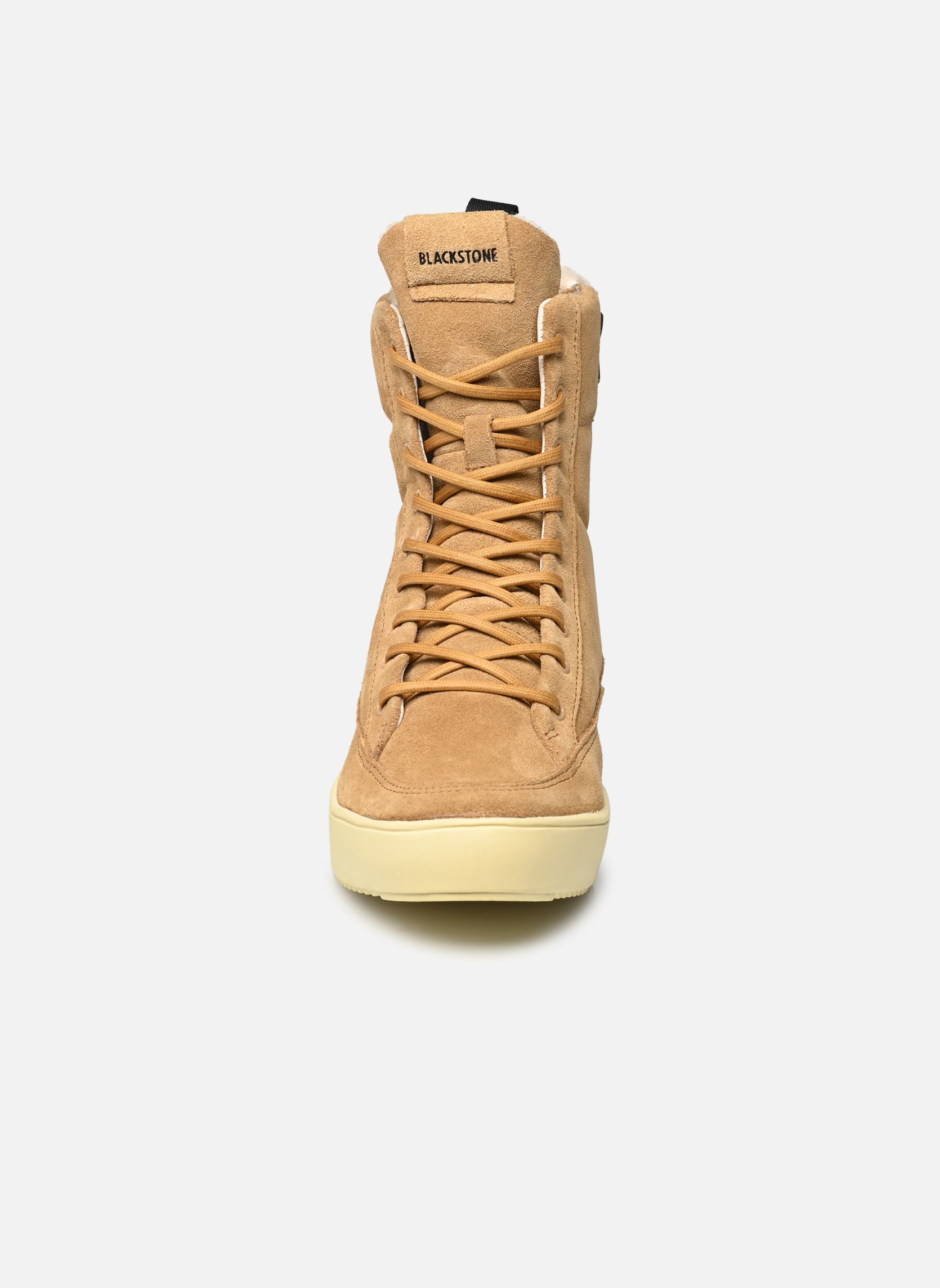 Gefütterte Stiefeletten AL215 damen braun Blackstone Gefütterte Stiefeletten AL215 damen braun candied ginger