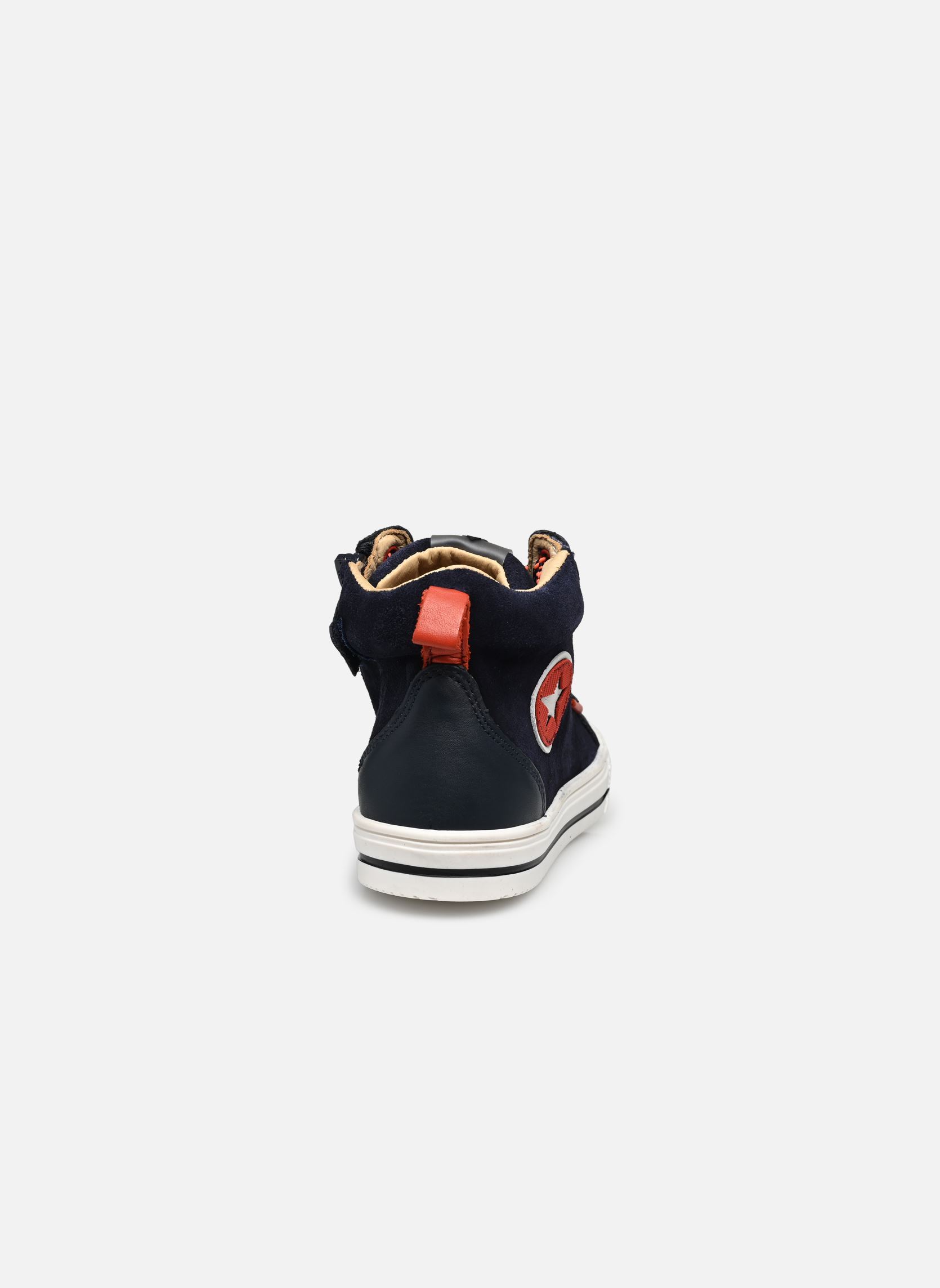 Hoge sneakers 5633 jongens blauw Acebo's Hoge sneakers 5633 jongens blauw MARINO