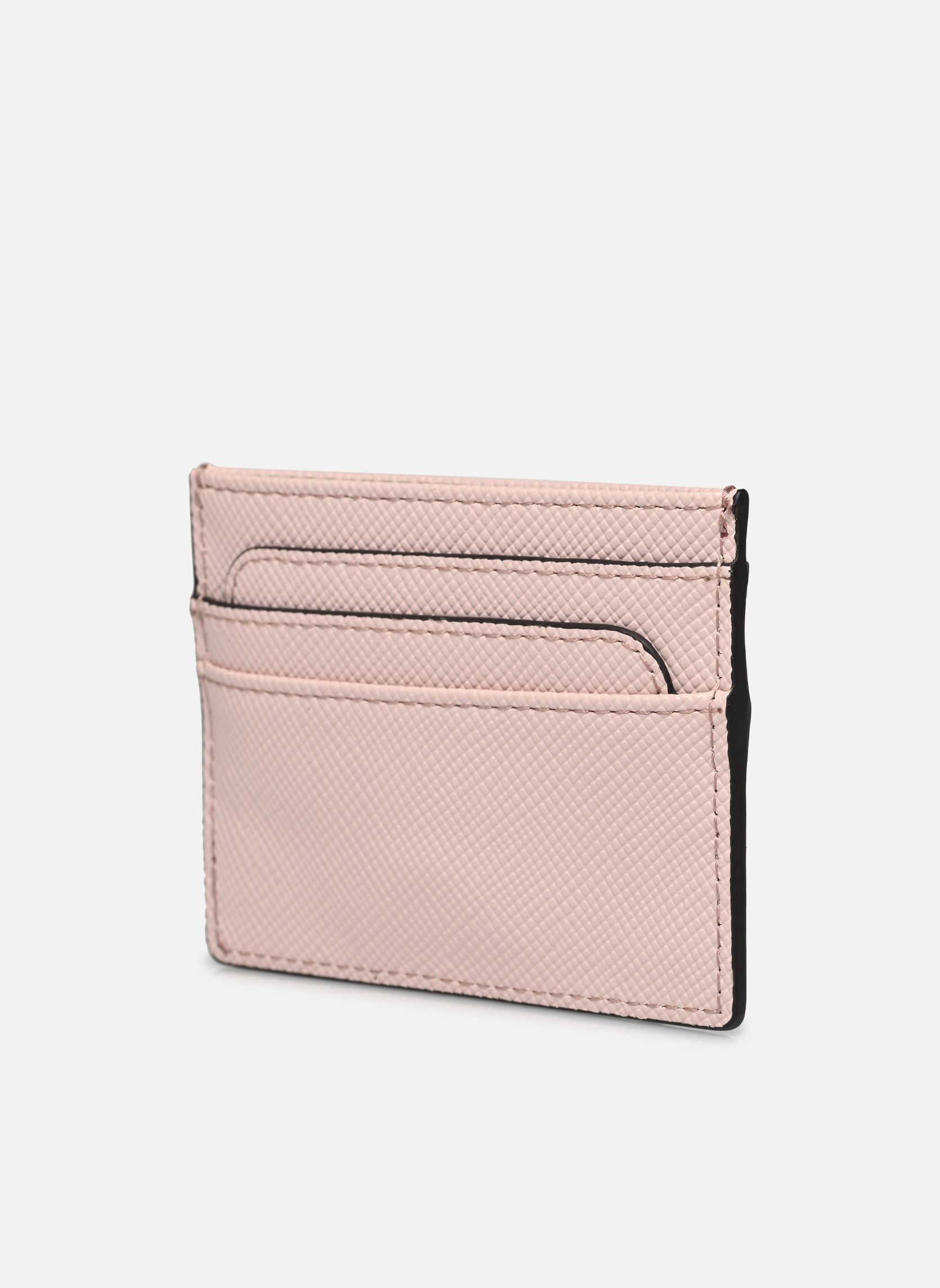 Porte-cartes LAUREL SLG CARD HOLDER femme rose Guess Porte-cartes LAUREL SLG CARD HOLDER femme rose LIGHT ROSE