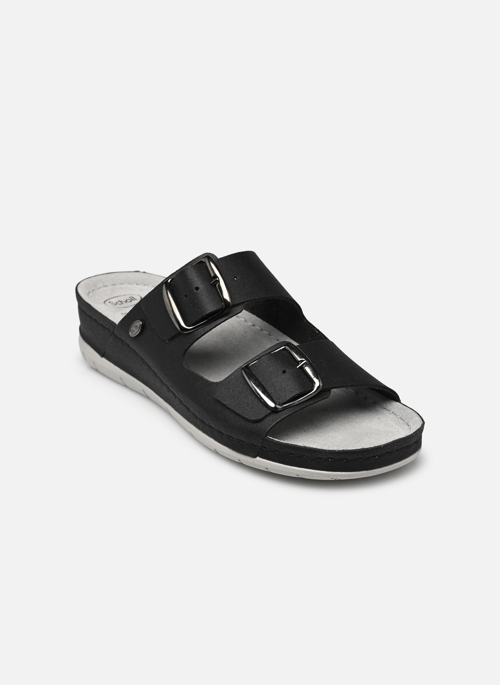 Pantoletten und Clogs ABERDEEN damen schwarz Scholl Pantoletten und Clogs ABERDEEN damen schwarz Black