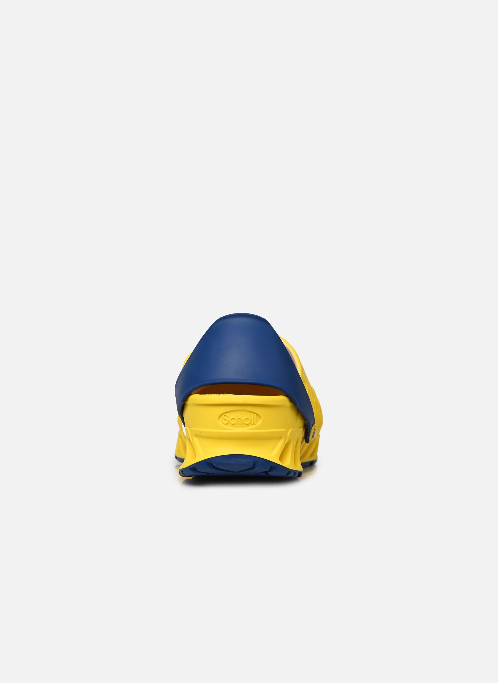 Pantoletten und Clogs EVOFLEX damen gelb Scholl Pantoletten und Clogs EVOFLEX damen gelb YELLOW/NAVY BLUE