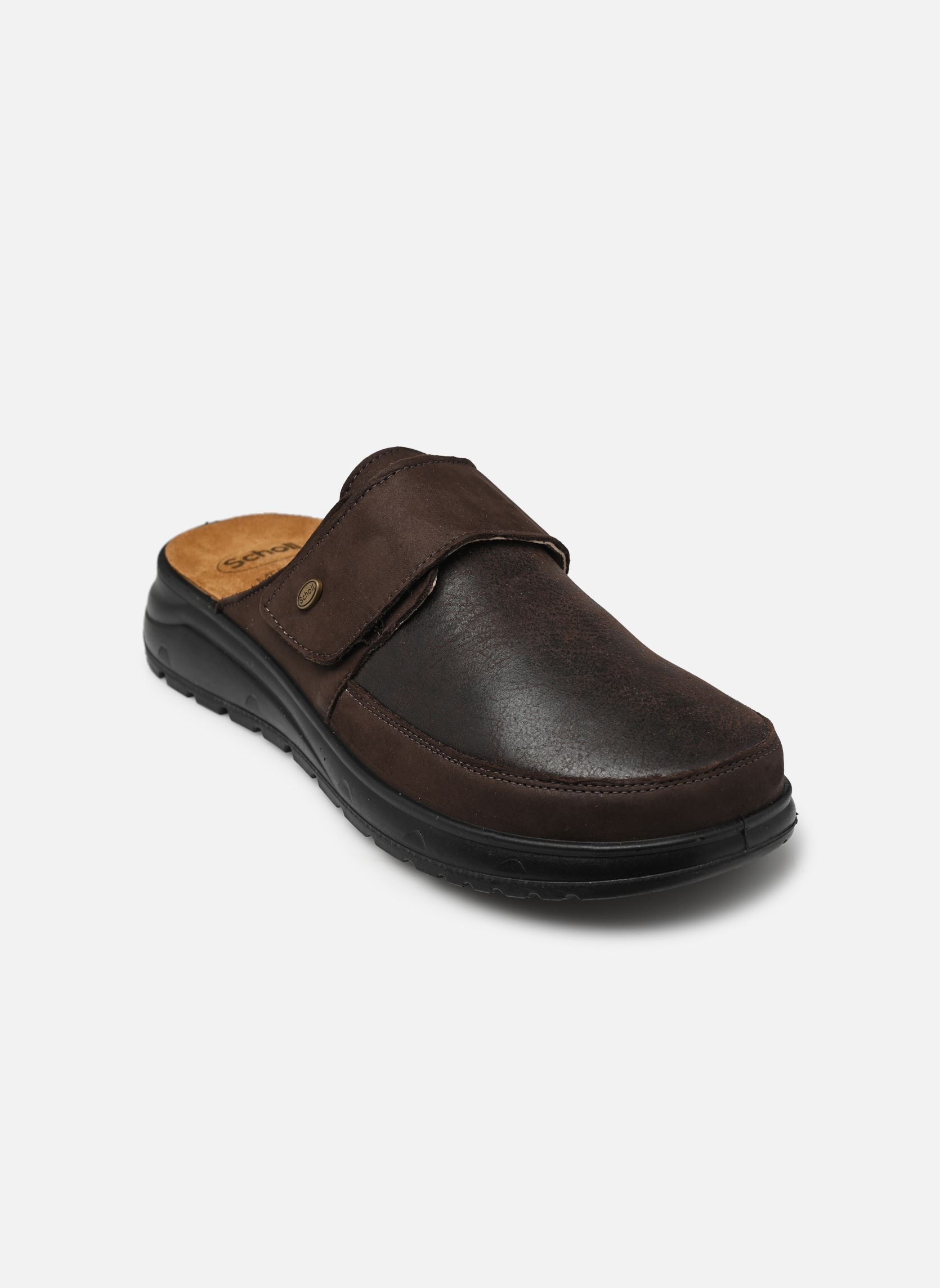 Pantoletten KLAUS STRAP herren braun Scholl Pantoletten KLAUS STRAP herren braun Dark Brown