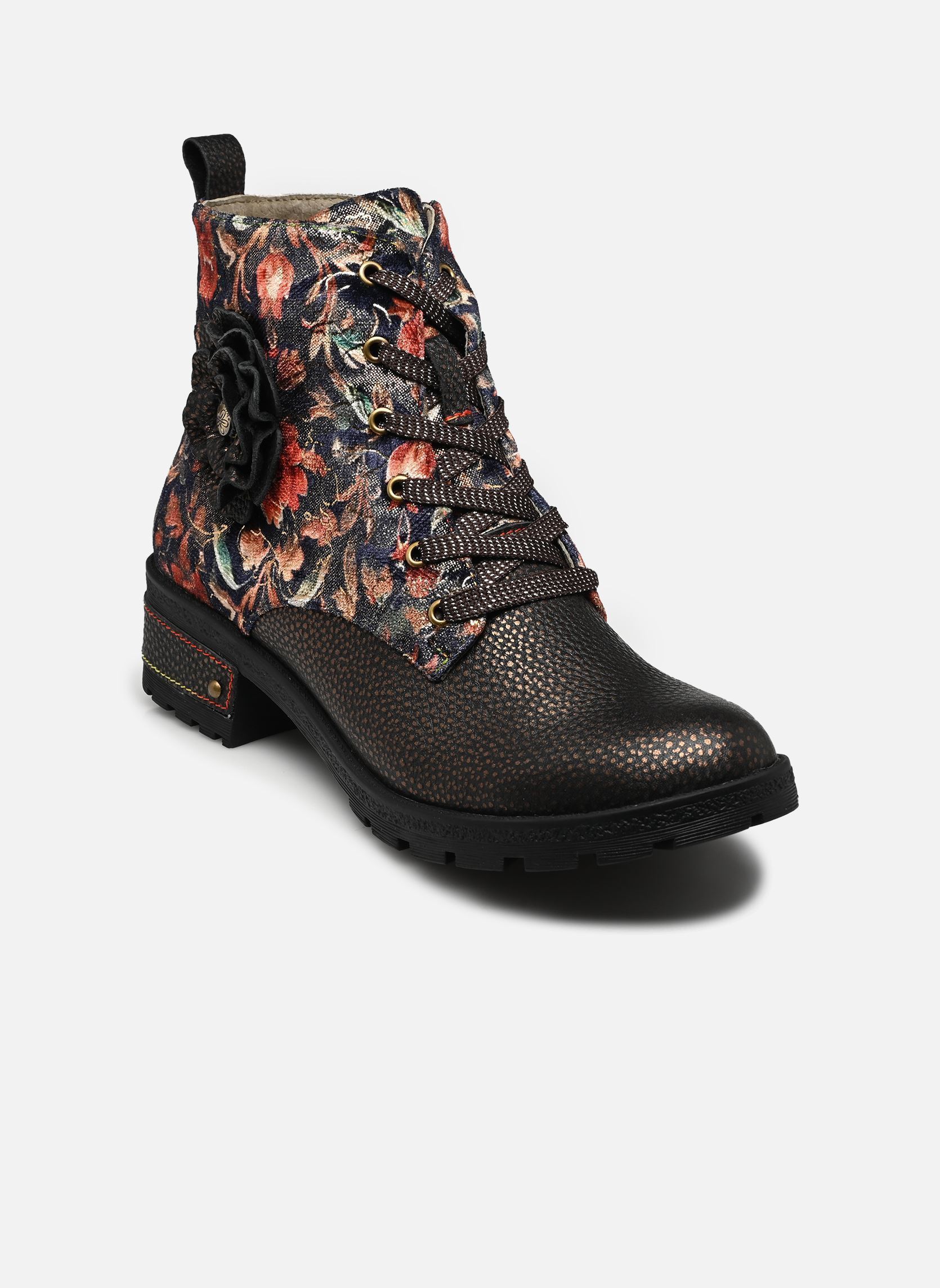 Bottines à lacets COCRAILO 47 femme or et bronze Laura Vita Bottines à lacets COCRAILO 47 femme or et bronze BRONZE