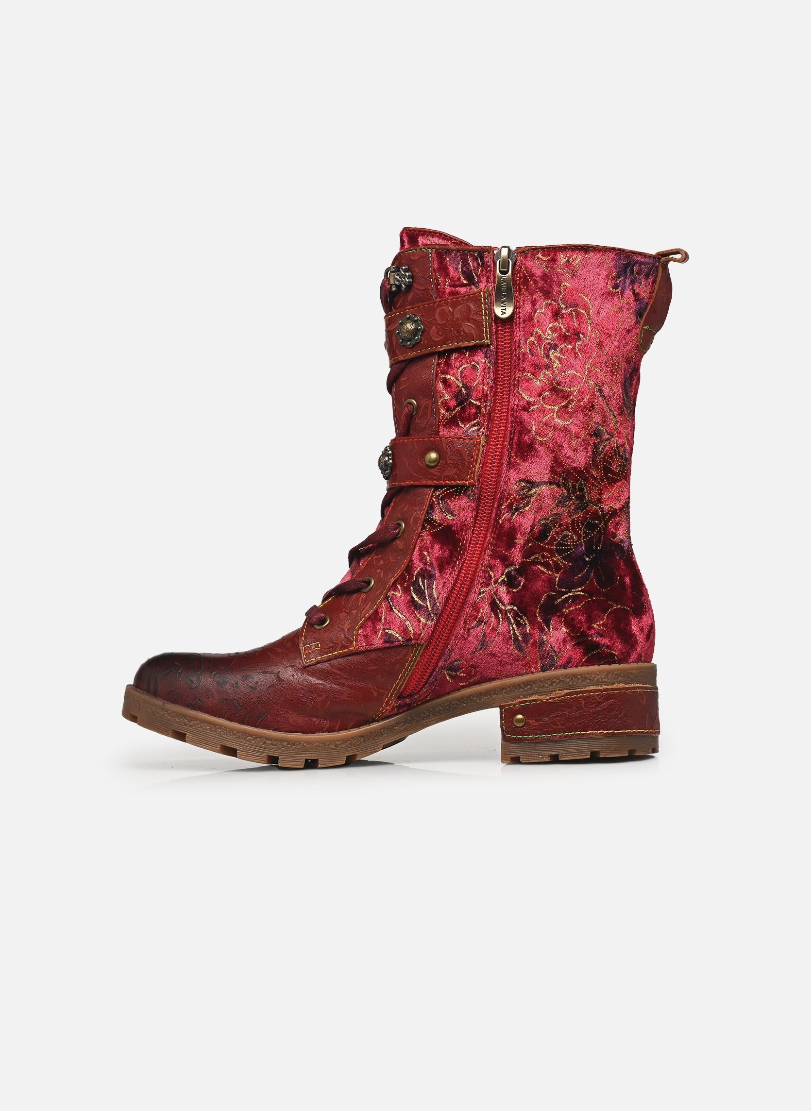 Veterlaarsjes COCRAILO 71 dames bordeaux Laura Vita Veterlaarsjes COCRAILO 71 dames bordeaux WINE