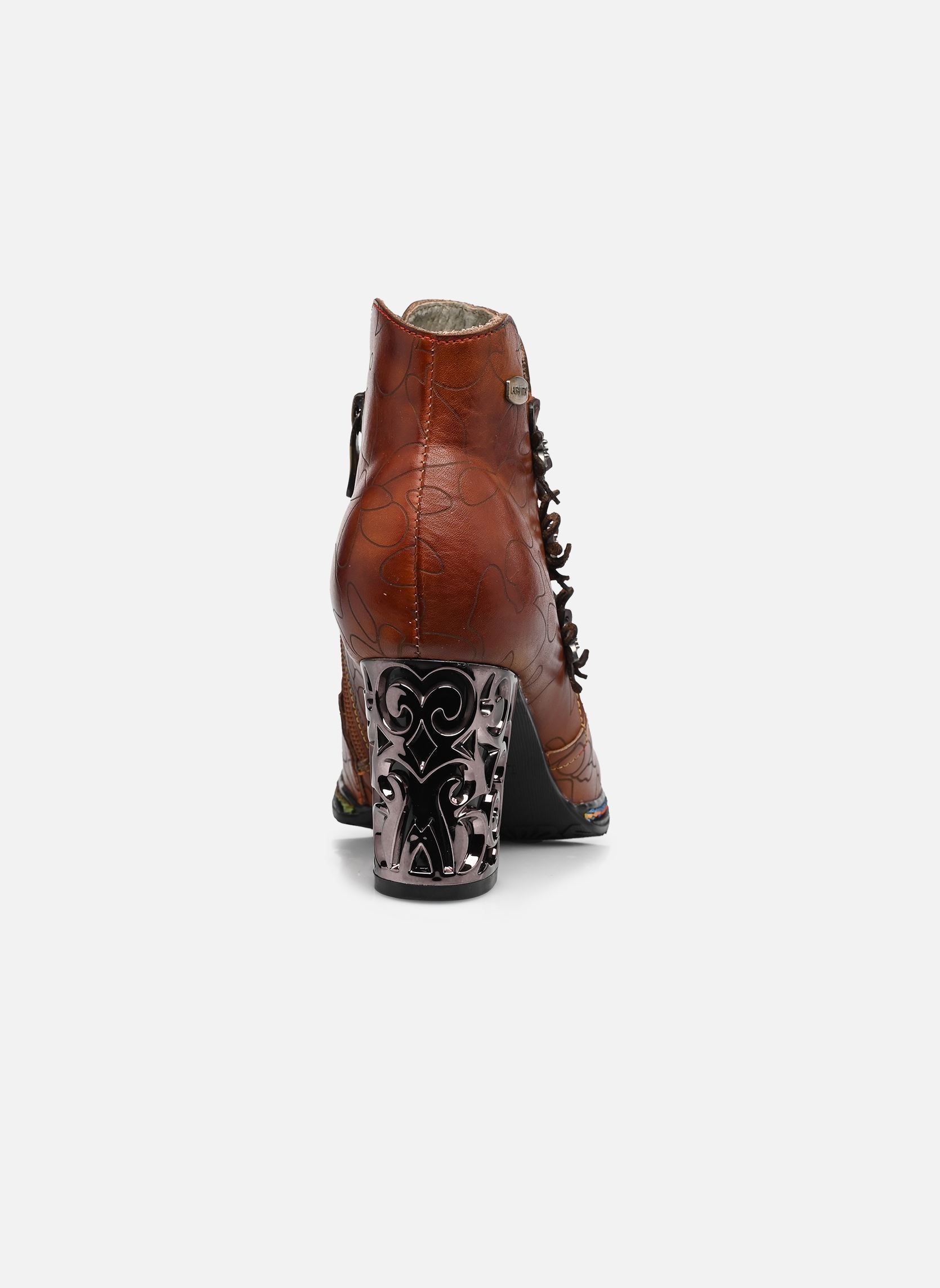 Niedrige Ankle Boots LEDAO 723 damen braun Laura Vita Niedrige Ankle Boots LEDAO 723 damen braun CAMEL