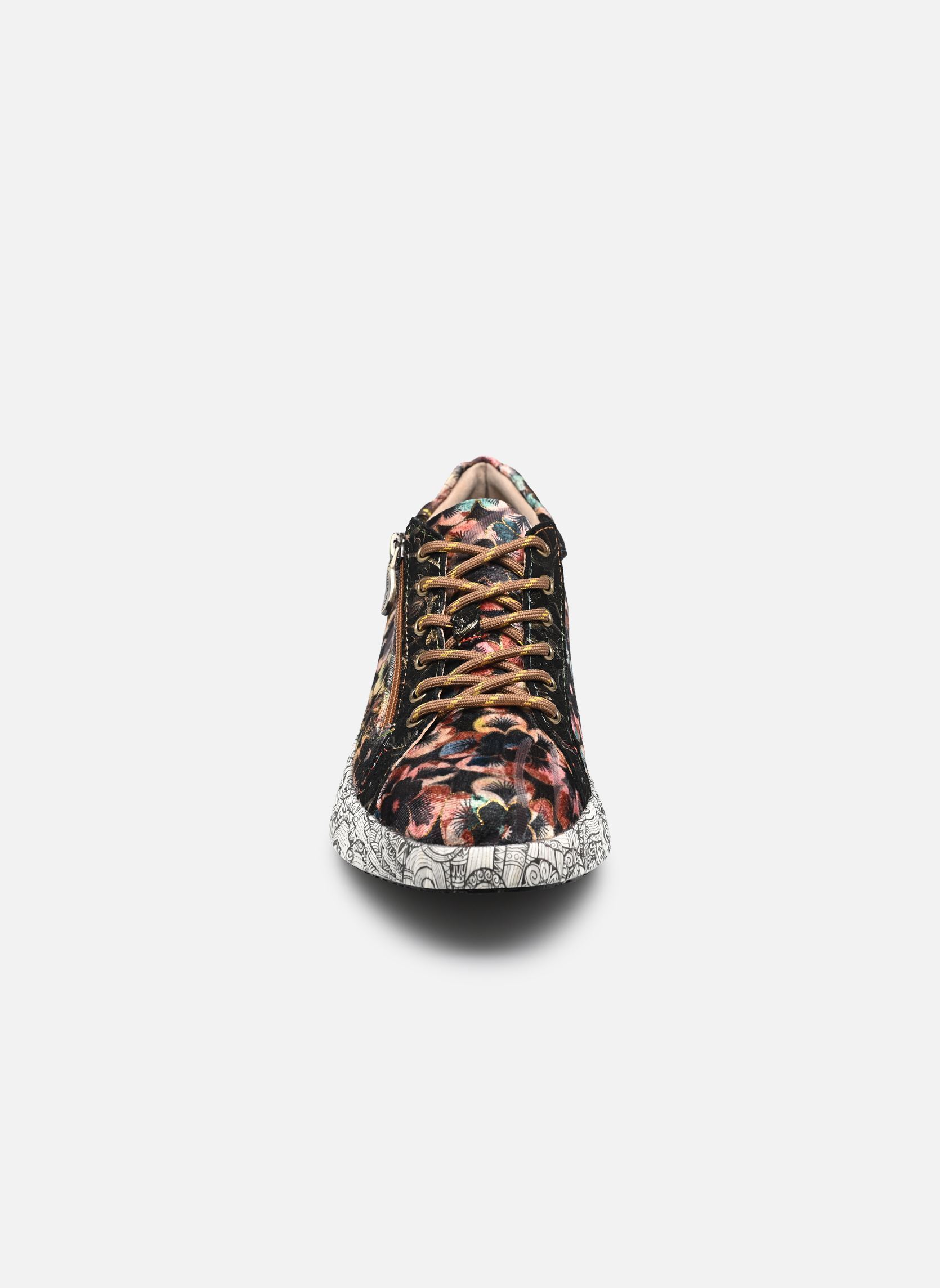 Sneakers Nikito 04 dames meerkleurig Laura Vita Sneakers Nikito 04 dames meerkleurig Choco