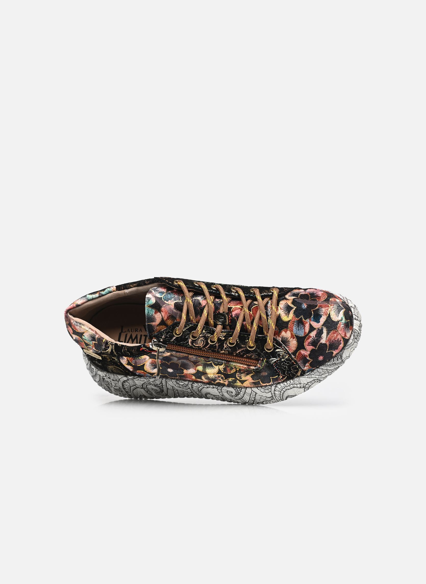 Sneakers Nikito 04 dames meerkleurig Laura Vita Sneakers Nikito 04 dames meerkleurig Choco