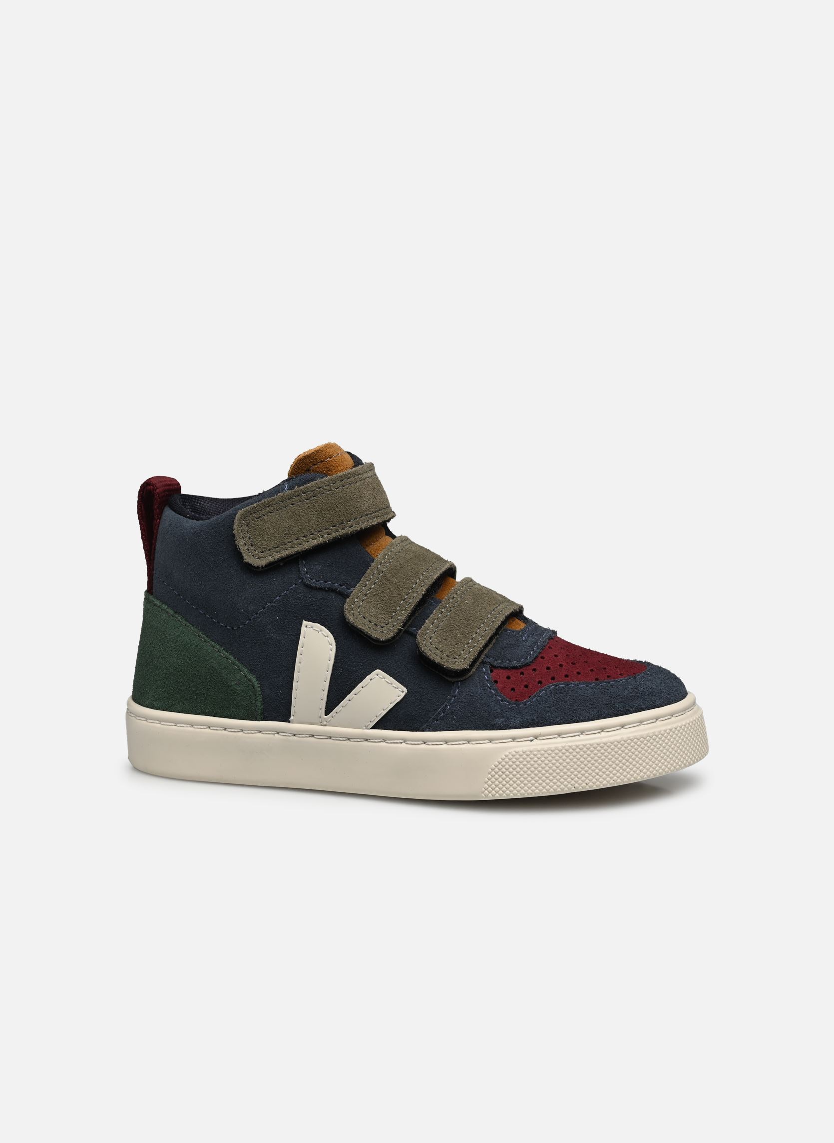 Baskets Small V-10 Mid Suede bleu Veja Baskets Small V-10 Mid Suede bleu Multico-Nautico_Cyprus