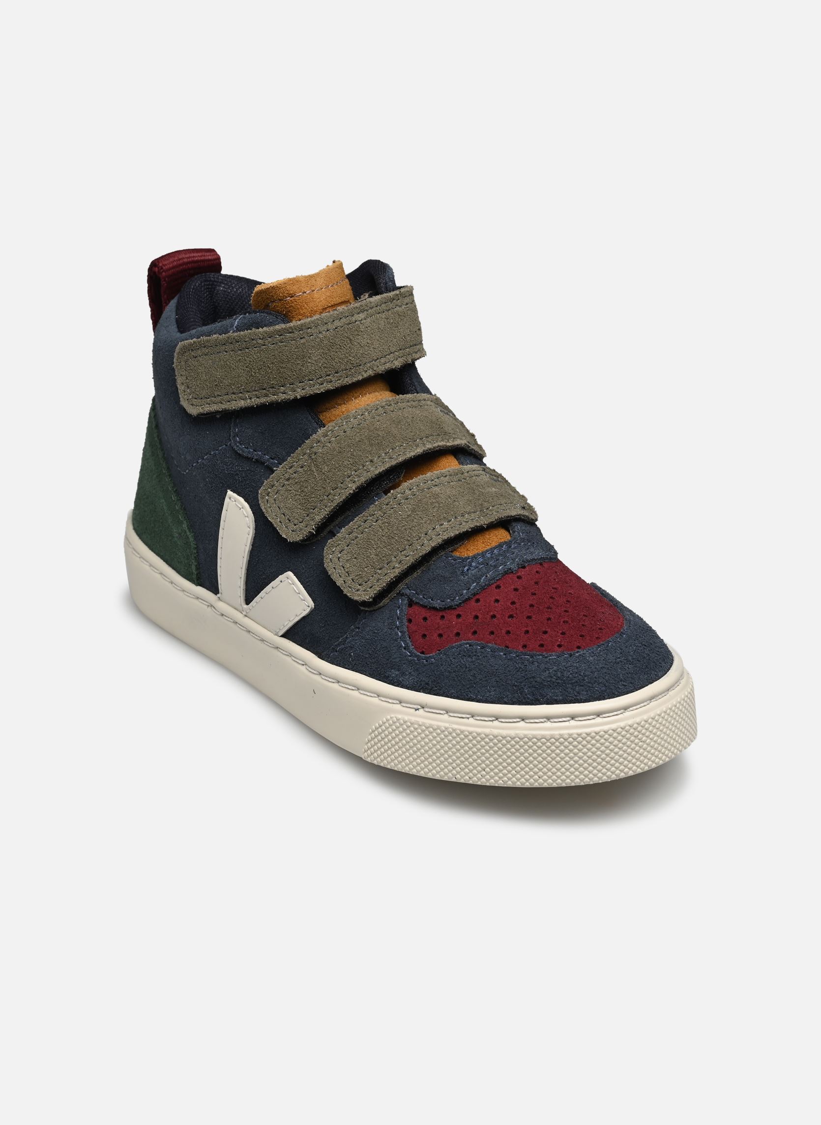 Baskets Small V-10 Mid Suede bleu Veja Baskets Small V-10 Mid Suede bleu Multico-Nautico_Cyprus