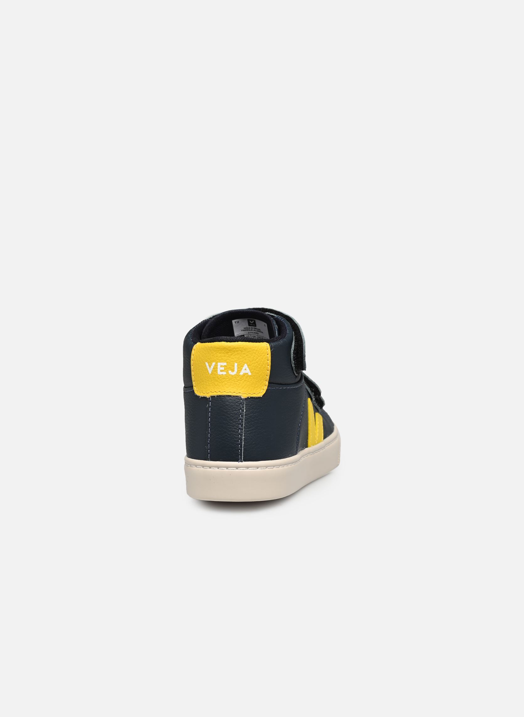 Baskets Small Esplar Mid Chromefree Leather bleu Veja Baskets Small Esplar Mid Chromefree Leather bleu Nautico_Tonic
