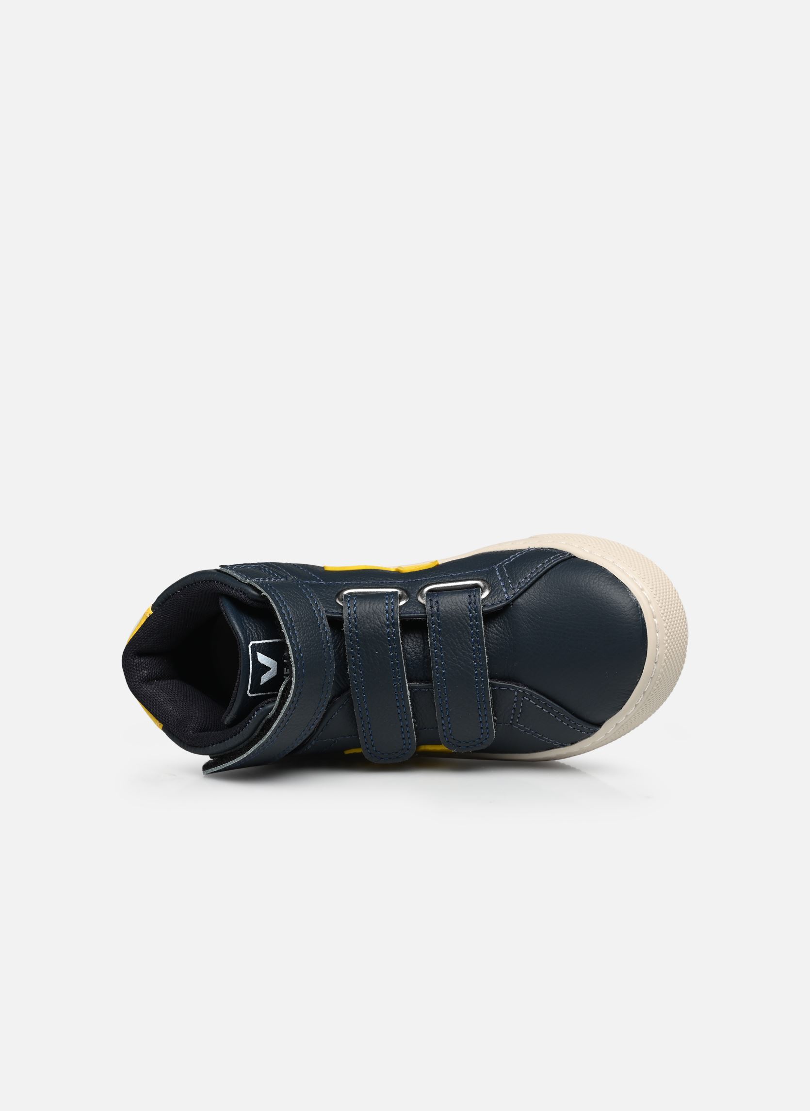 Baskets Small Esplar Mid Chromefree Leather bleu Veja Baskets Small Esplar Mid Chromefree Leather bleu Nautico_Tonic