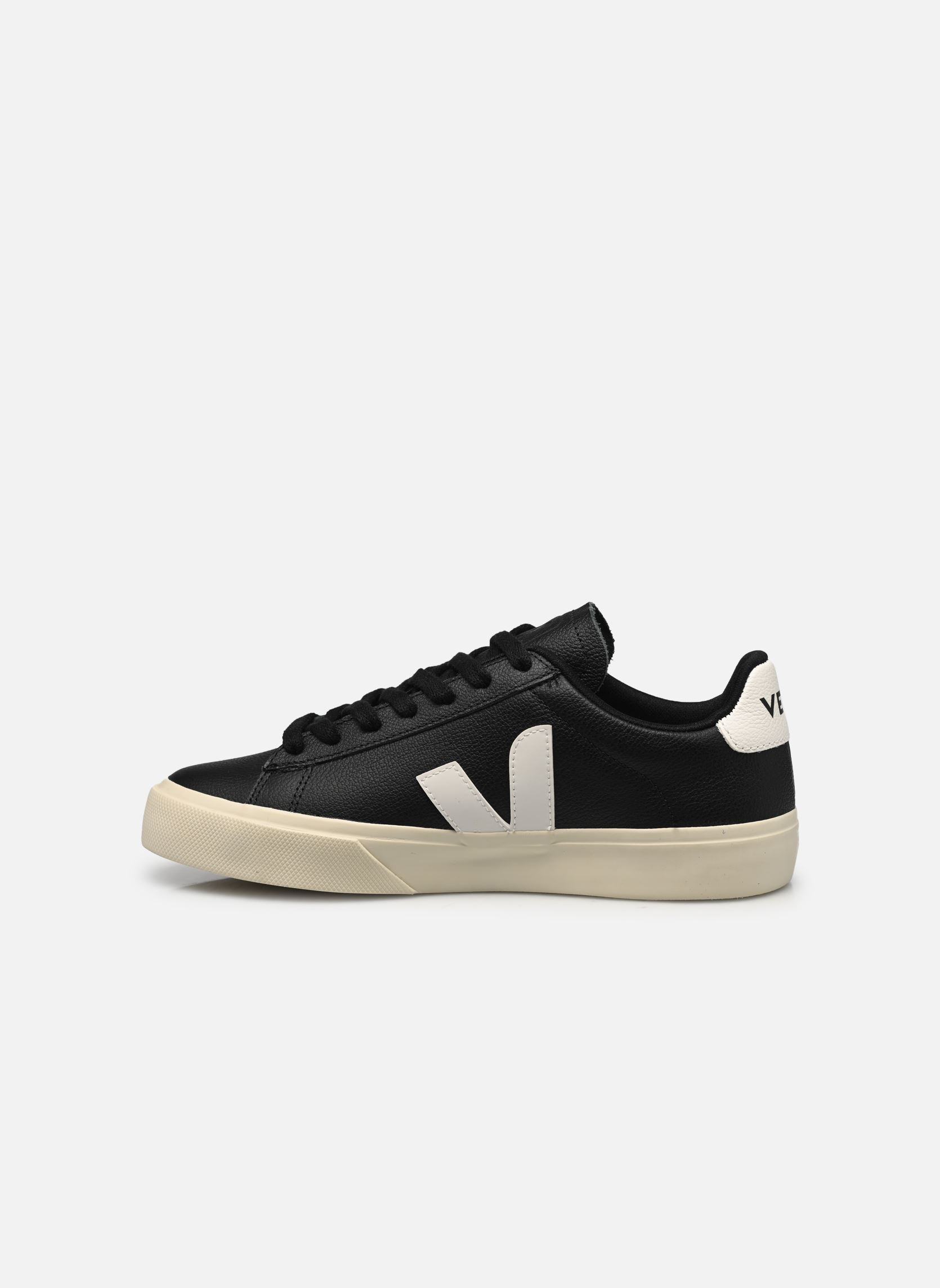 Baskets Campo Chromefree Leather noir Veja Baskets Campo Chromefree Leather noir BLACK_WHITE