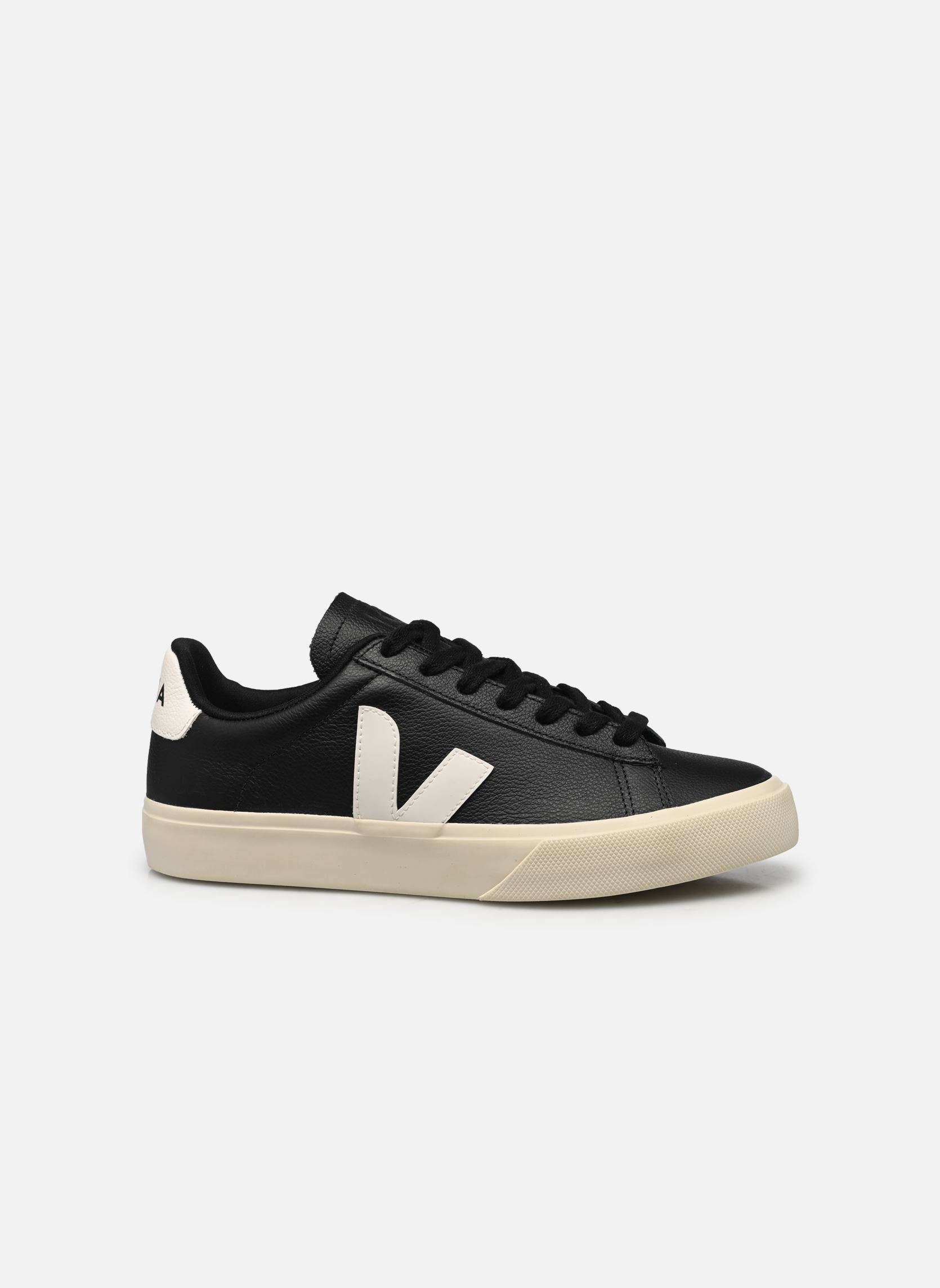 Baskets Campo Chromefree Leather noir Veja Baskets Campo Chromefree Leather noir BLACK_WHITE