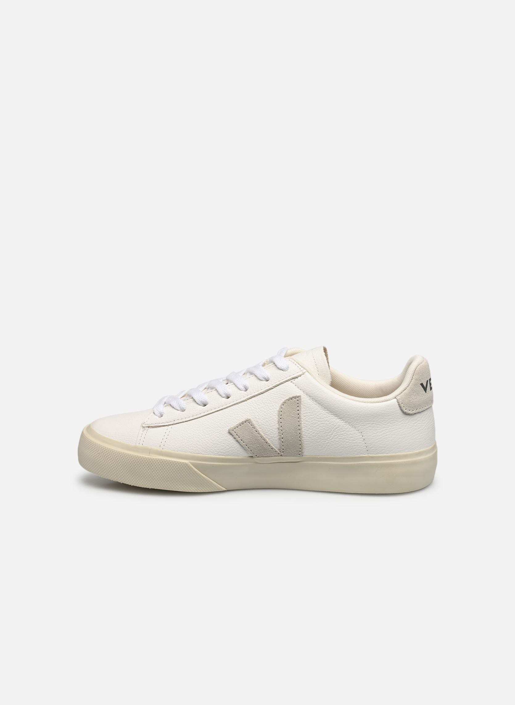 Sneakers Campo Chromefree Leather wit Veja Sneakers Campo Chromefree Leather wit EXTRA-WHITE_NATURAL-SUEDE