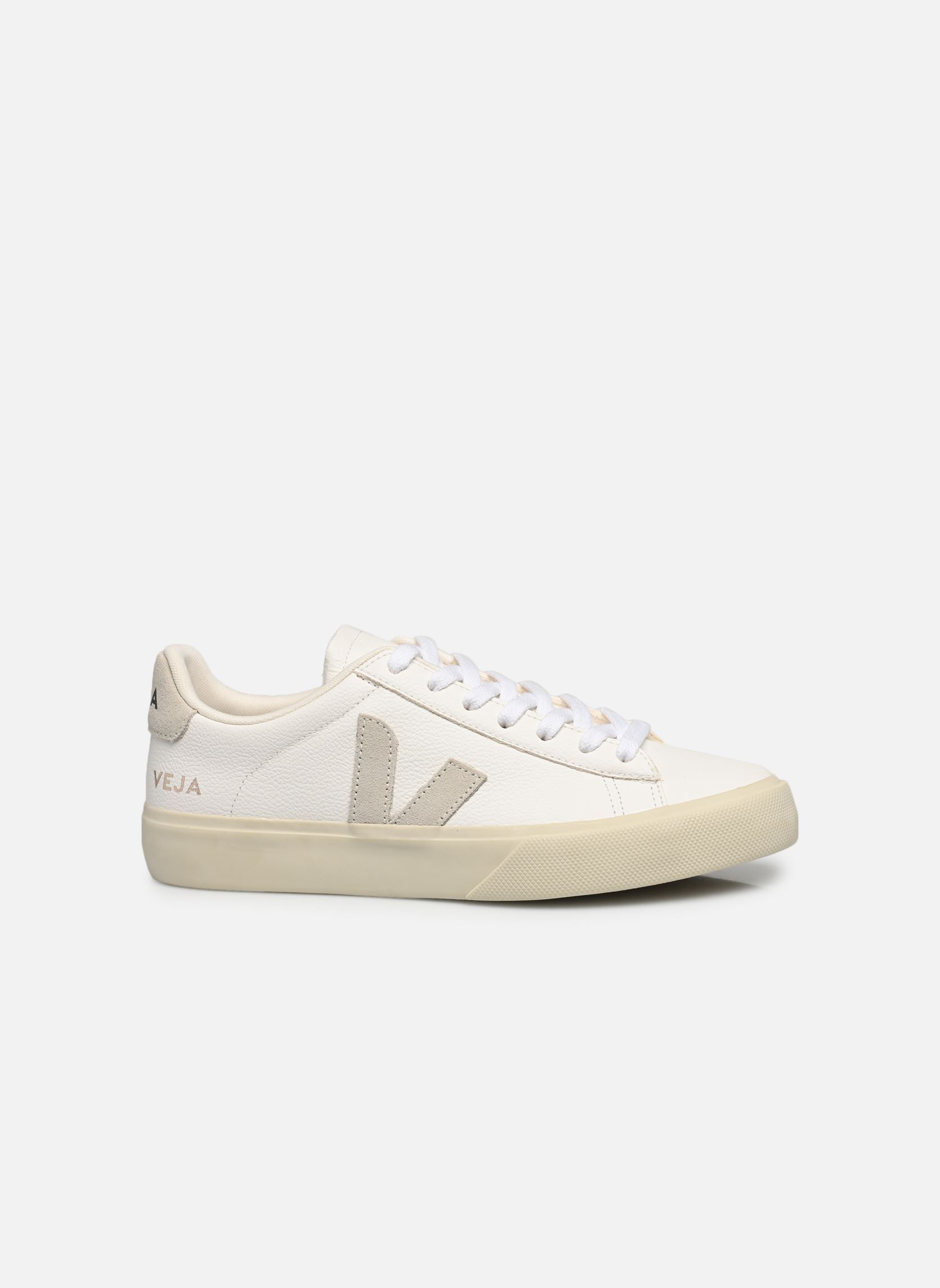 Sneakers Campo Chromefree Leather wit Veja Sneakers Campo Chromefree Leather wit EXTRA-WHITE_NATURAL-SUEDE