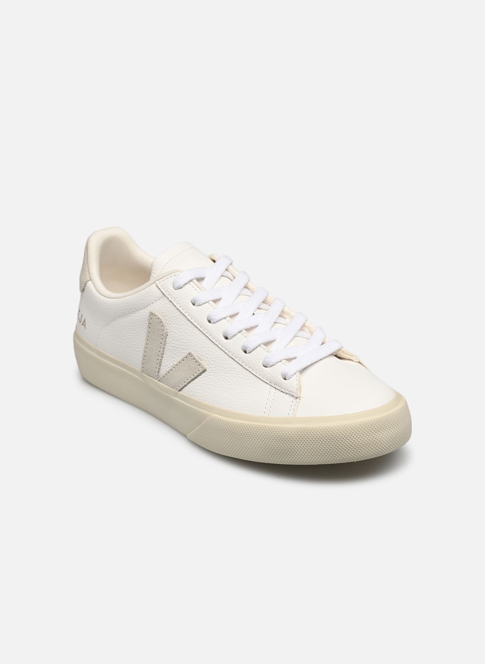 Sneakers Campo Chromefree Leather wit Veja Sneakers Campo Chromefree Leather wit EXTRA-WHITE_NATURAL-SUEDE