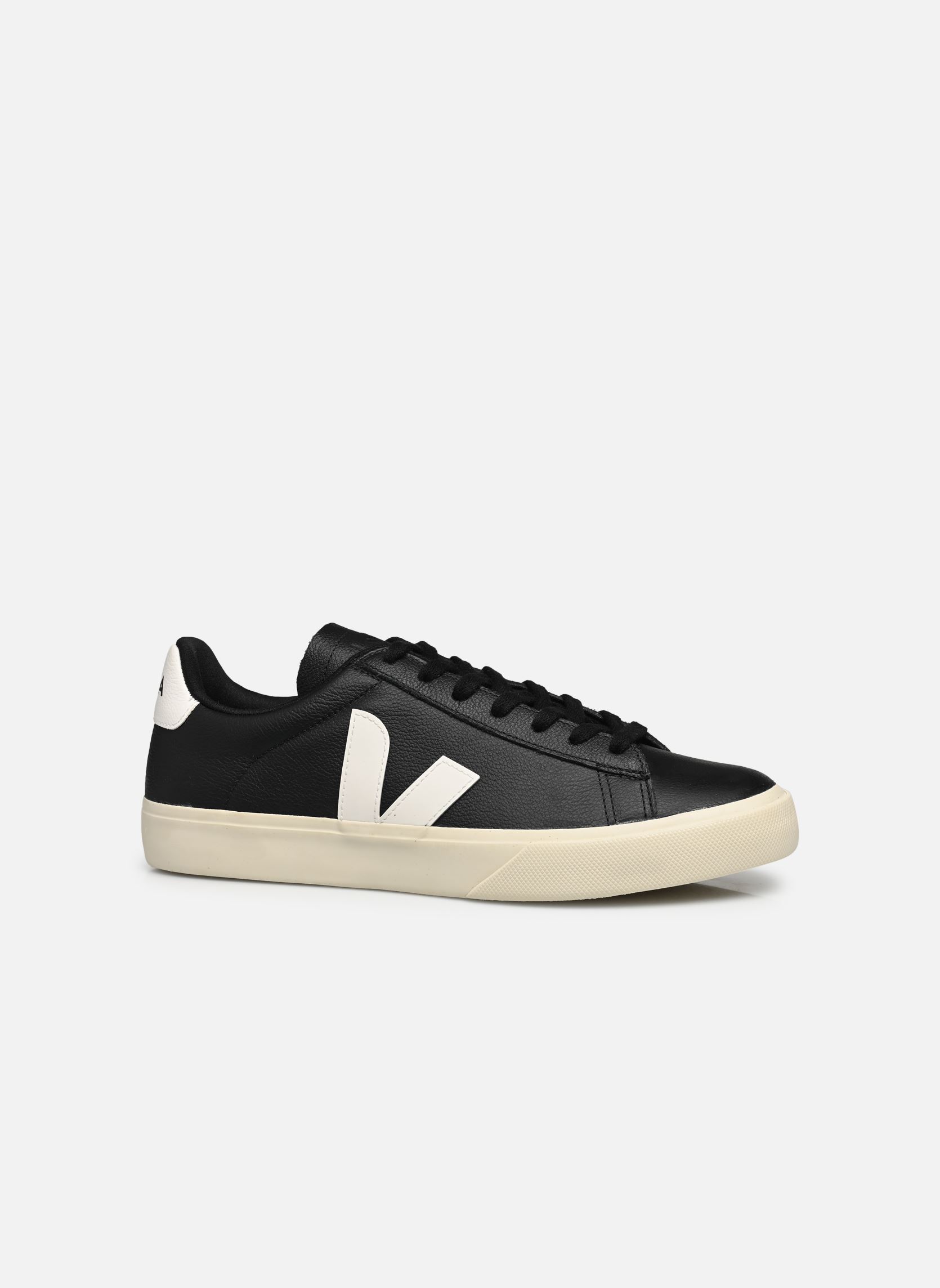 Baskets Campo Chromefree Leather M homme noir Veja Baskets Campo Chromefree Leather M homme noir BLACK_WHITE