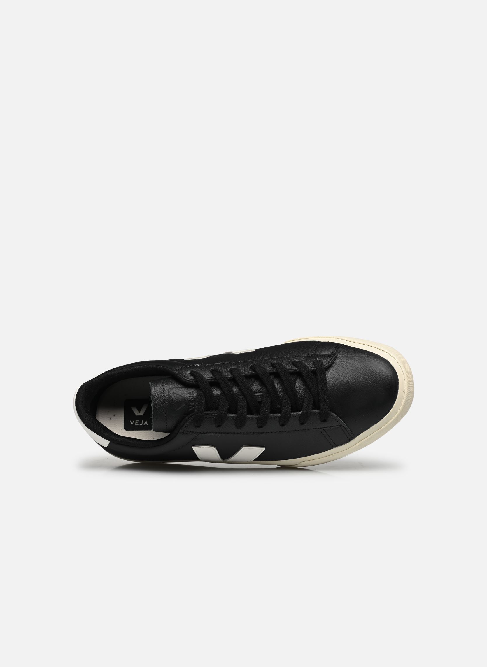 Baskets Campo Chromefree Leather M homme noir Veja Baskets Campo Chromefree Leather M homme noir BLACK_WHITE