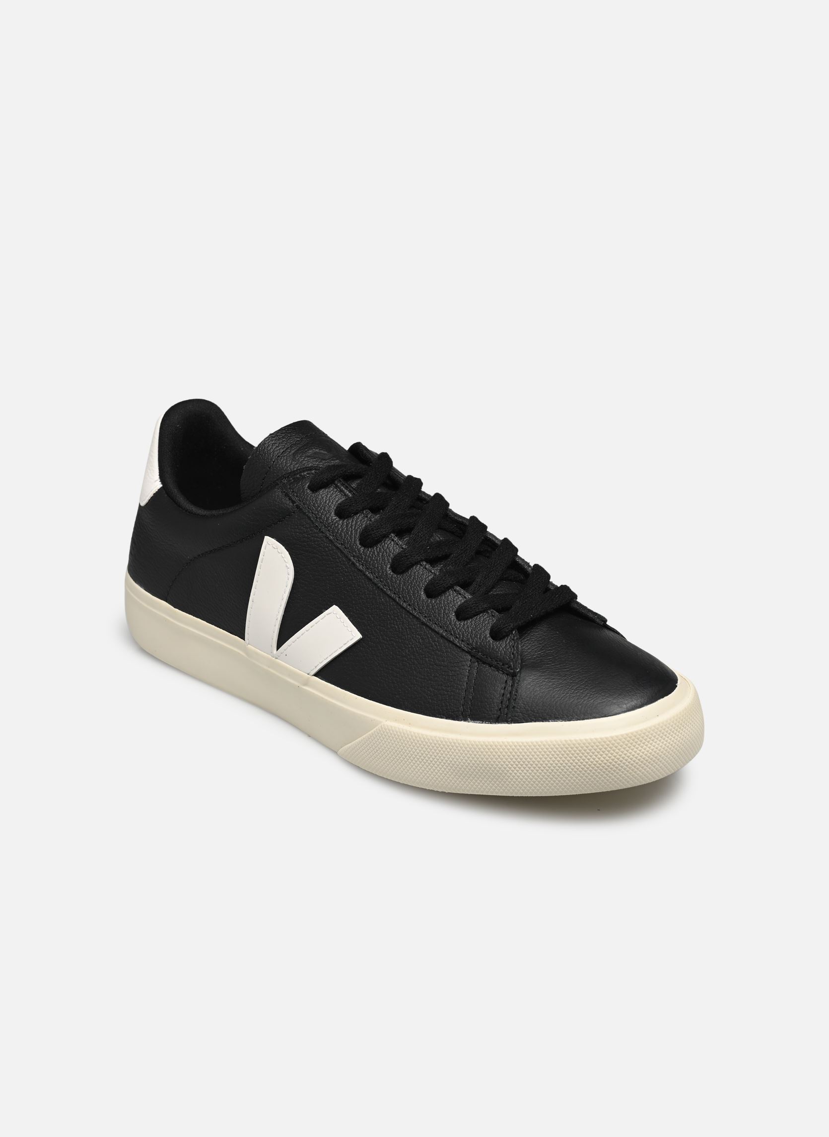 Baskets Campo Chromefree Leather M homme noir Veja Baskets Campo Chromefree Leather M homme noir BLACK_WHITE