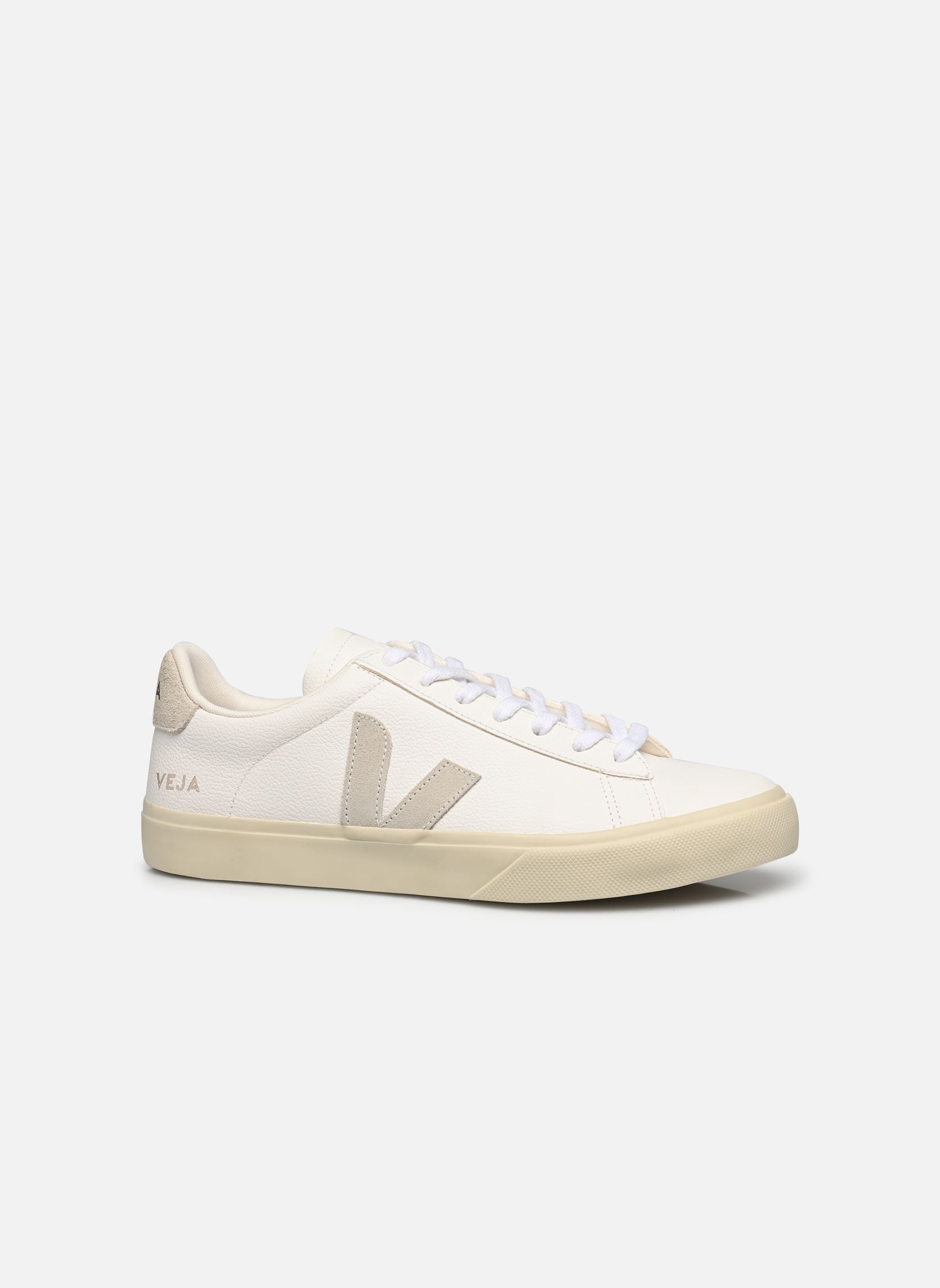 Baskets Campo Chromefree Leather M homme blanc Veja Baskets Campo Chromefree Leather M homme blanc EXTRA-WHITE_NATURAL-SUEDE