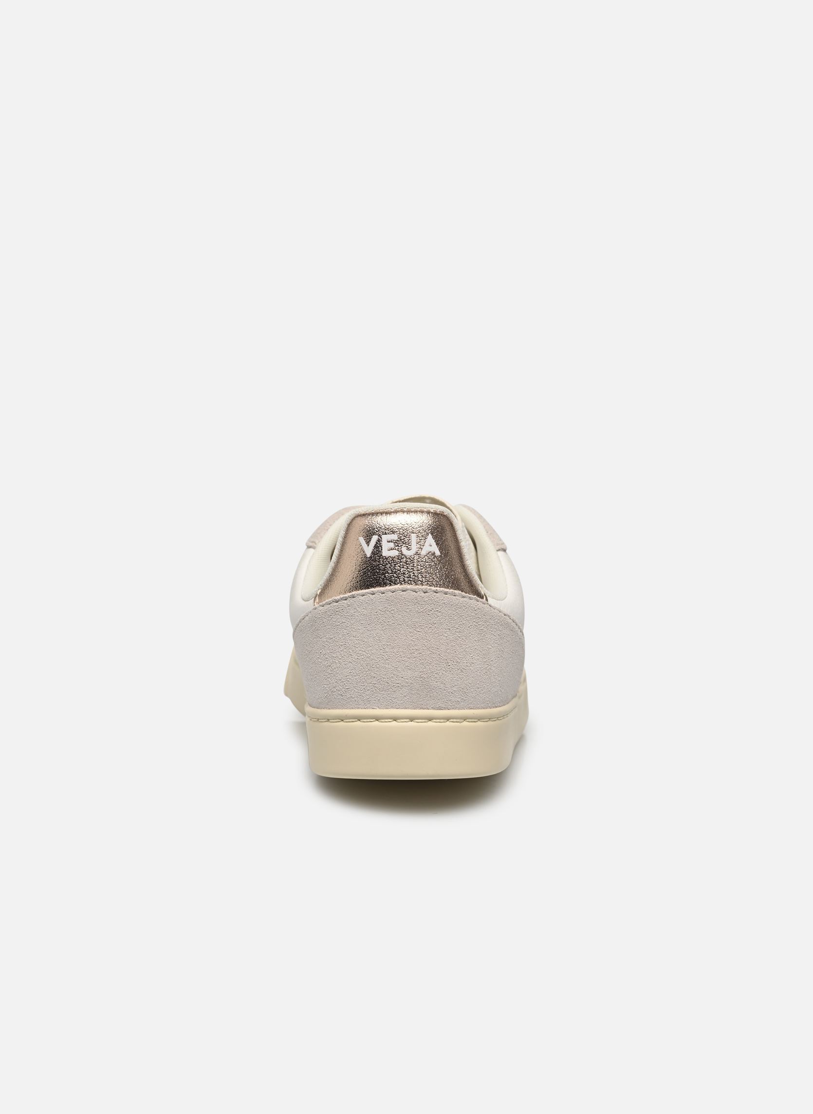Sneakers Small V-10 Laces Chromefree Leather meisjes wit Veja Sneakers Small V-10 Laces Chromefree Leather meisjes wit EXTRA-WHITE_PLATINE_NATURAL