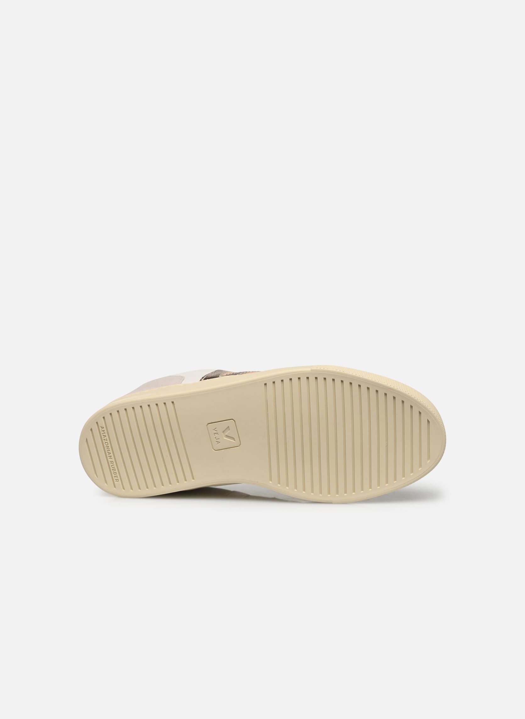 Sneakers Small V-10 Laces Chromefree Leather meisjes wit Veja Sneakers Small V-10 Laces Chromefree Leather meisjes wit EXTRA-WHITE_PLATINE_NATURAL