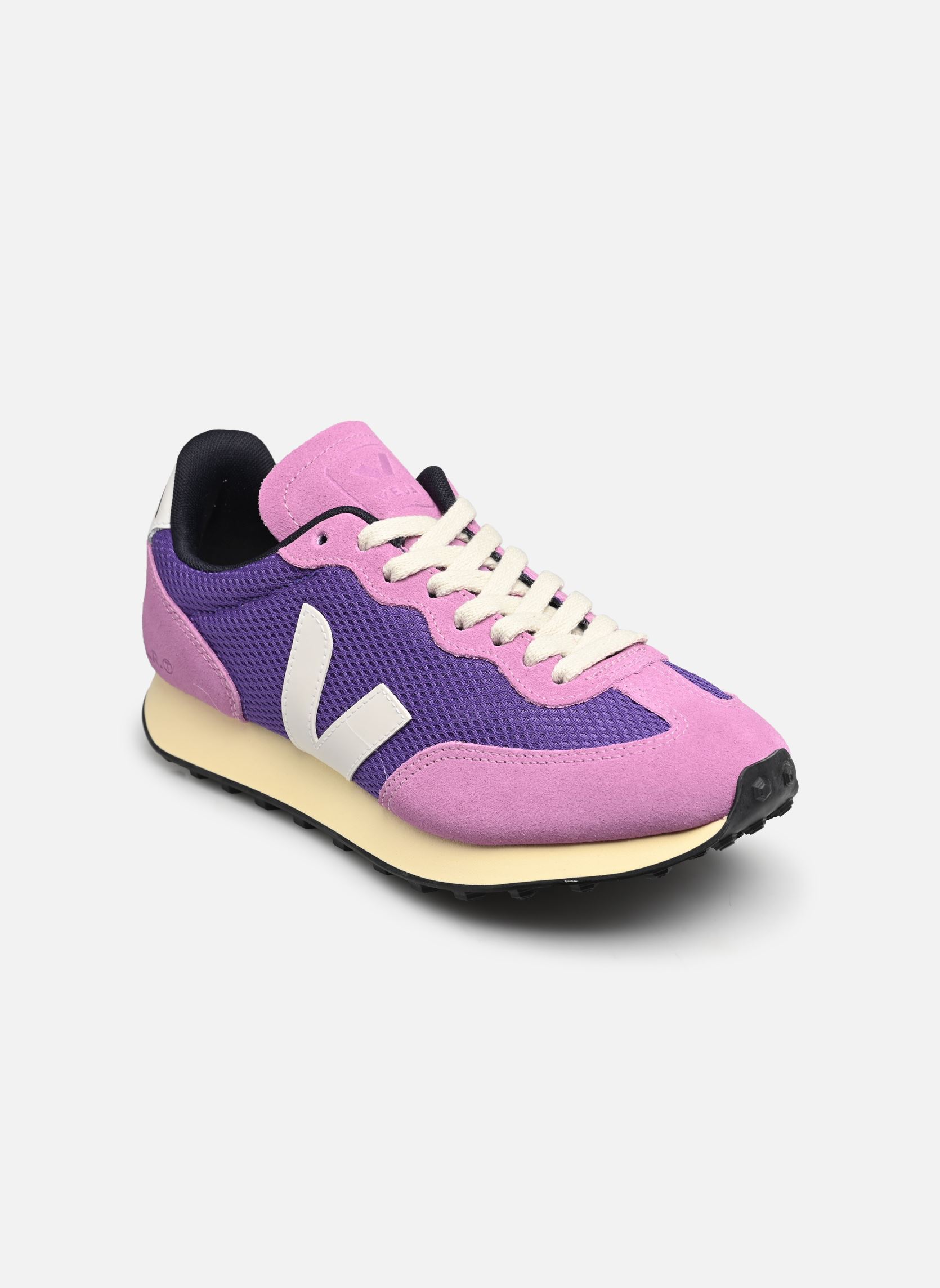 Sportliche Sneaker Rio Branco Alveomesh W damen violett Veja Sportliche Sneaker Rio Branco Alveomesh W damen violett Purple_White