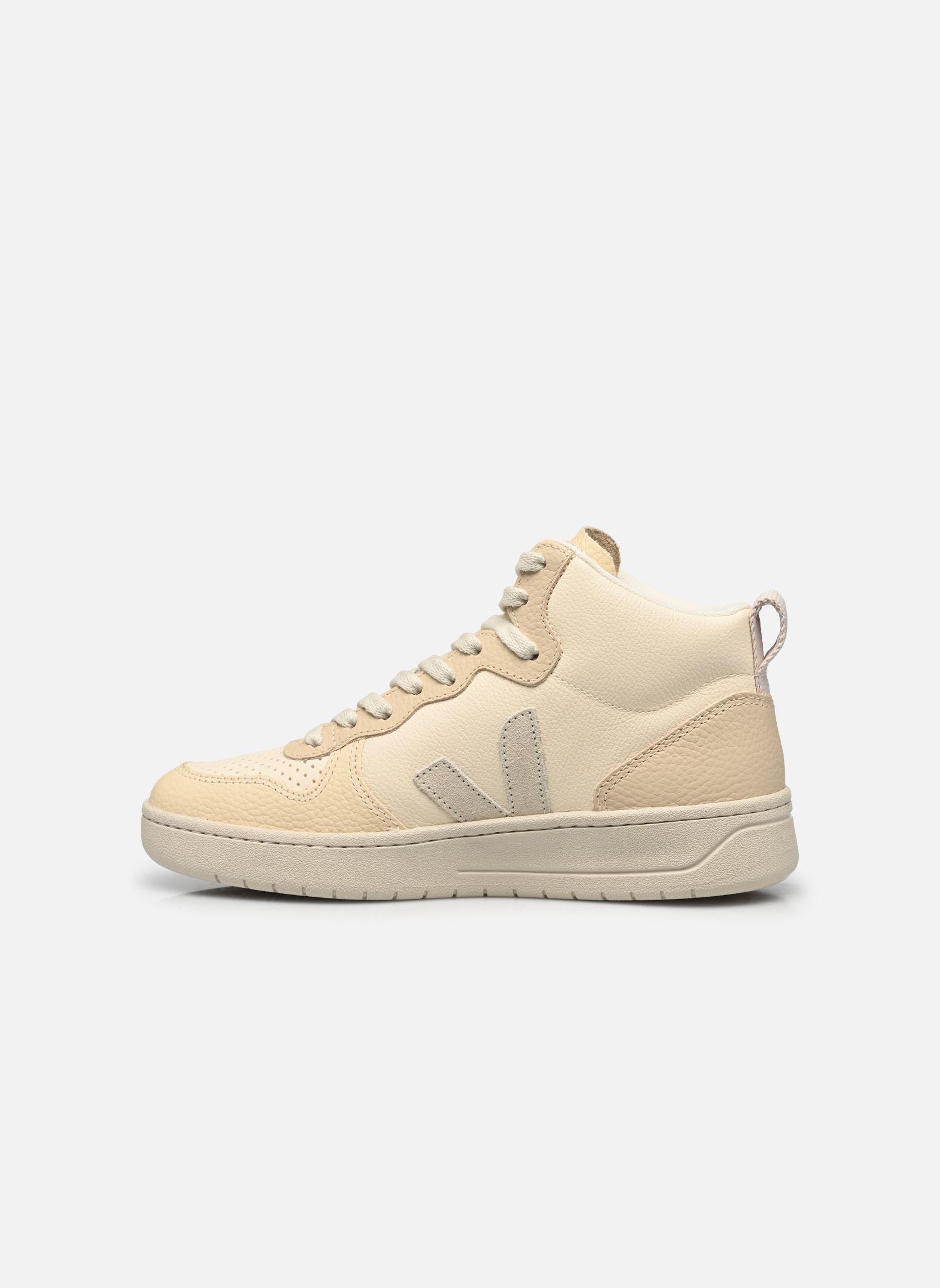 Sneakers alte V-15 Chromefree Leather W donna bianco Veja Sneakers alte V-15 Chromefree Leather W donna bianco Cashew_Pierre-Multico