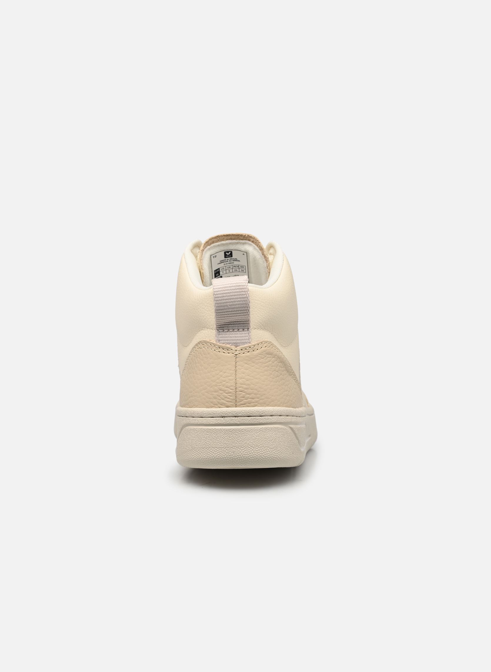 Sneakers alte V-15 Chromefree Leather W donna bianco Veja Sneakers alte V-15 Chromefree Leather W donna bianco Cashew_Pierre-Multico