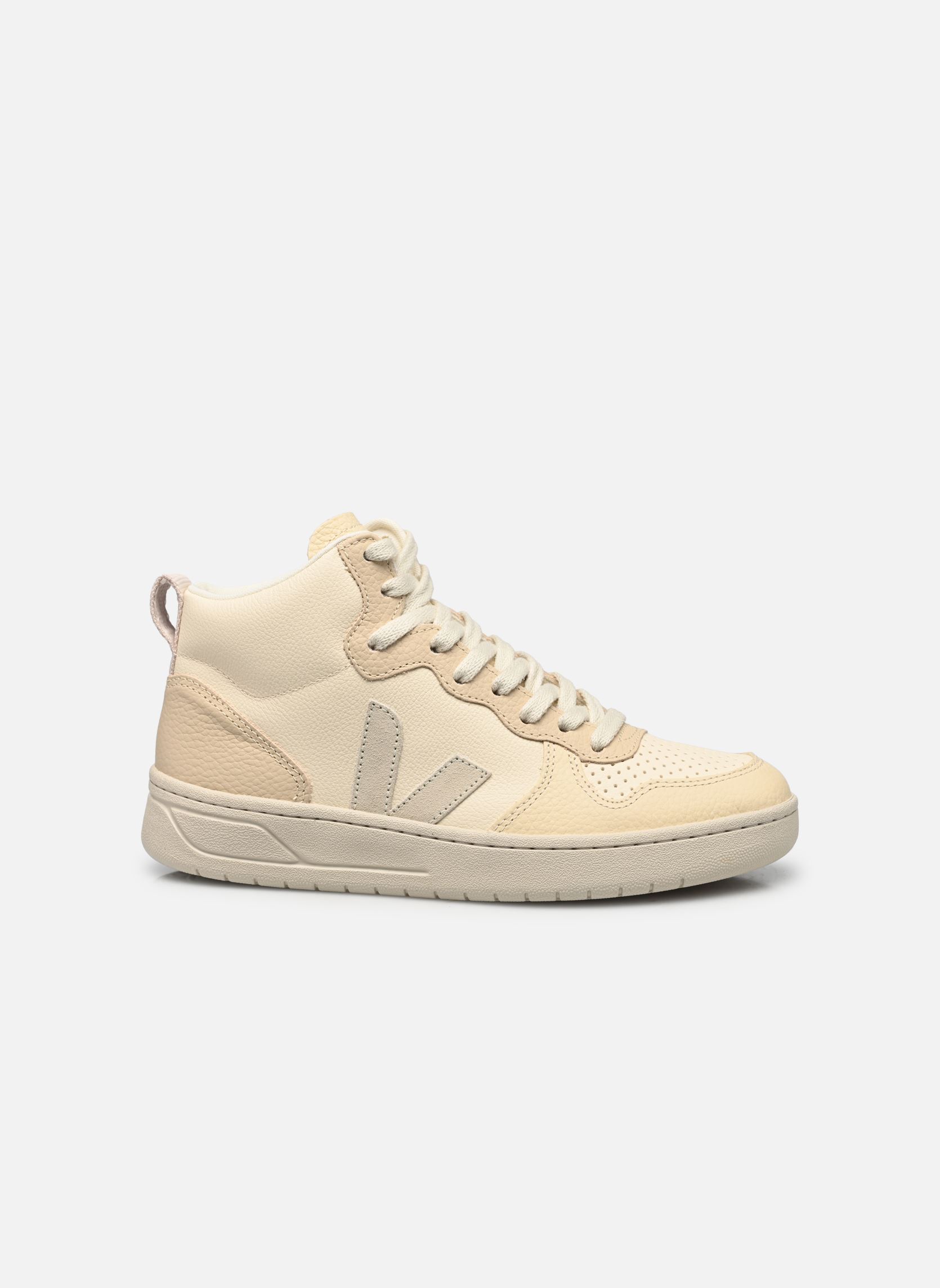 Sneakers alte V-15 Chromefree Leather W donna bianco Veja Sneakers alte V-15 Chromefree Leather W donna bianco Cashew_Pierre-Multico