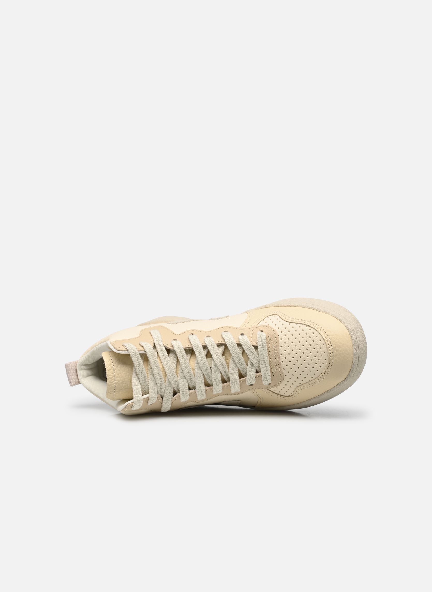 Sneakers alte V-15 Chromefree Leather W donna bianco Veja Sneakers alte V-15 Chromefree Leather W donna bianco Cashew_Pierre-Multico