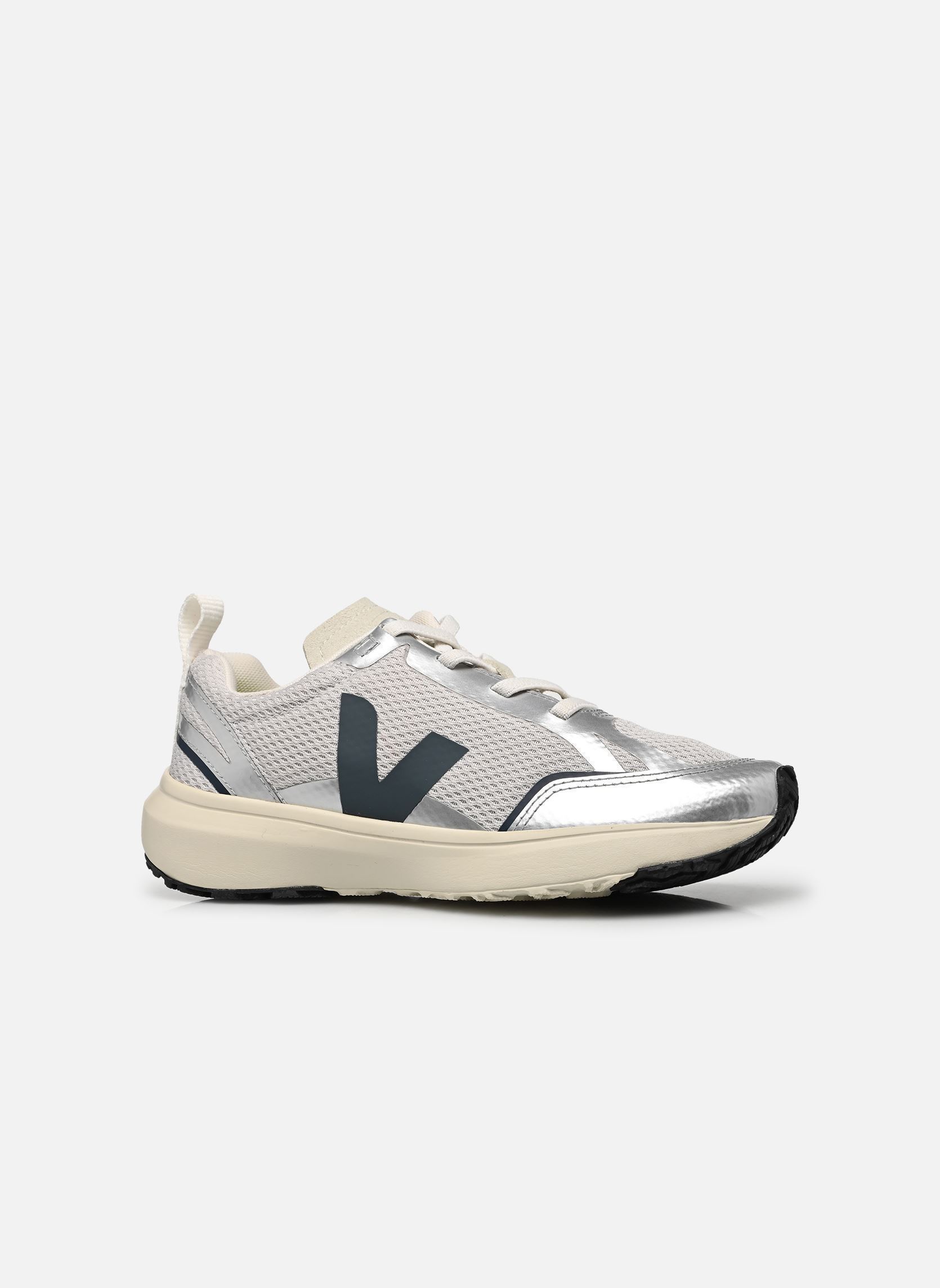Niedrige Sneaker Small Canary Light Alveomesh - Lacets él grau Veja Niedrige Sneaker Small Canary Light Alveomesh - Lacets él grau LIGHT-GREY_CALIFORNIA_SILVER
